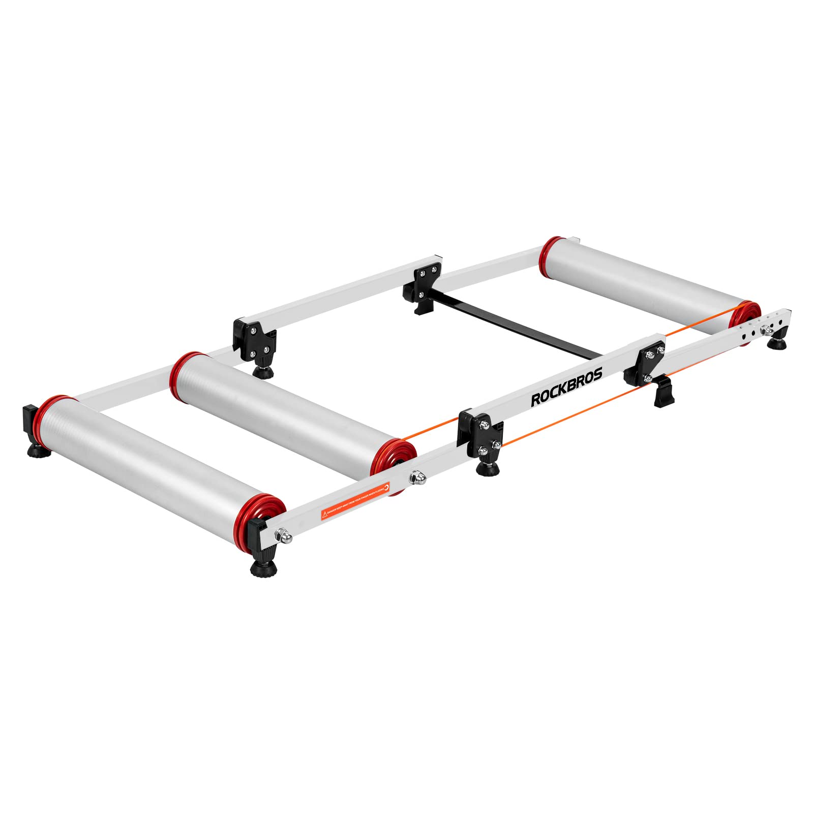 ROCKBROS Adjustable Bike Trainer Stand - Indoor Cycling Roller with Resistance for MTB & Road Bikes | Foldable Exercise Equipment for Home Workouts & Cardio Training