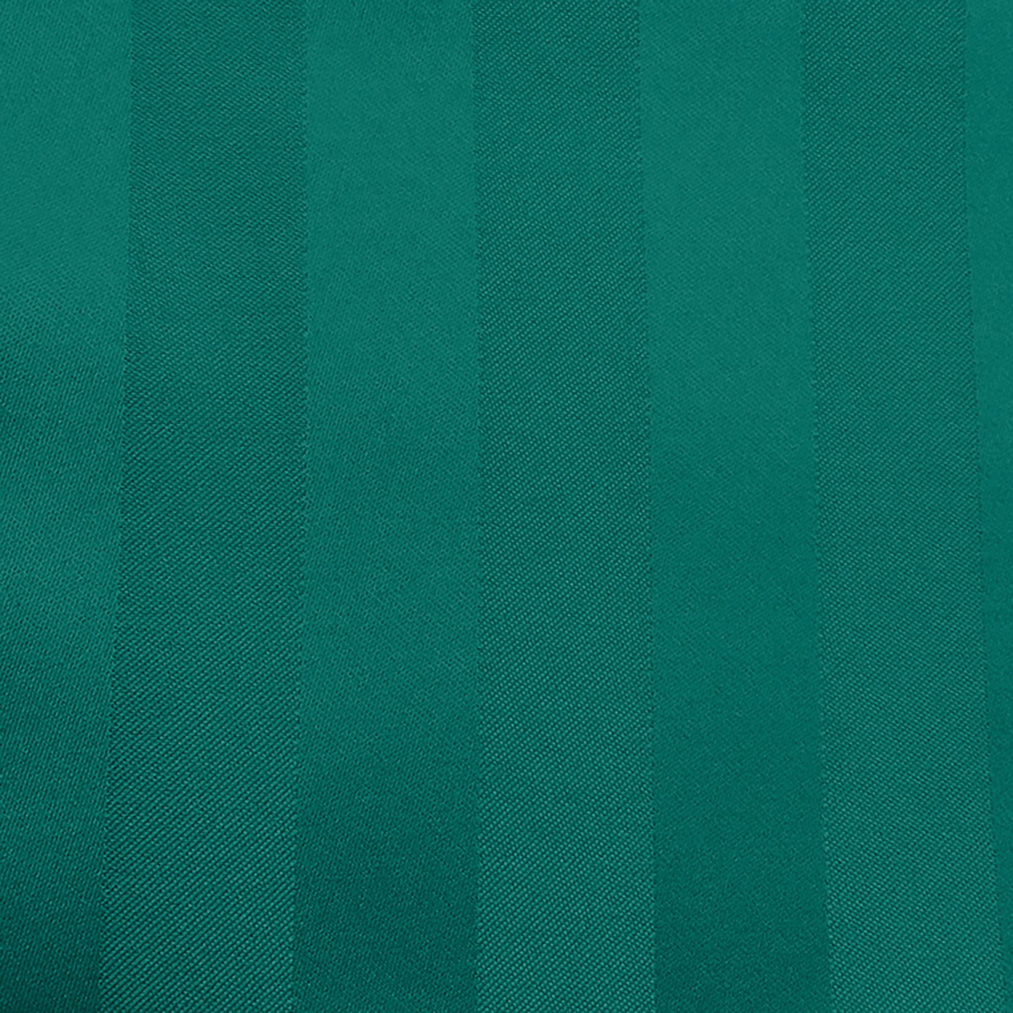 Satin-Stripe Tablecloth 60x90 Inch Teal - Elegant Dining & Party Decor