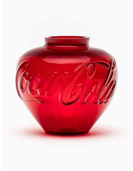 Ai Weiwei Coca Cola Vase - Limited Edition Art Collectible for Home Decor & Modern Interior Design - Perfect for Living Room, Office, or Gift Giving