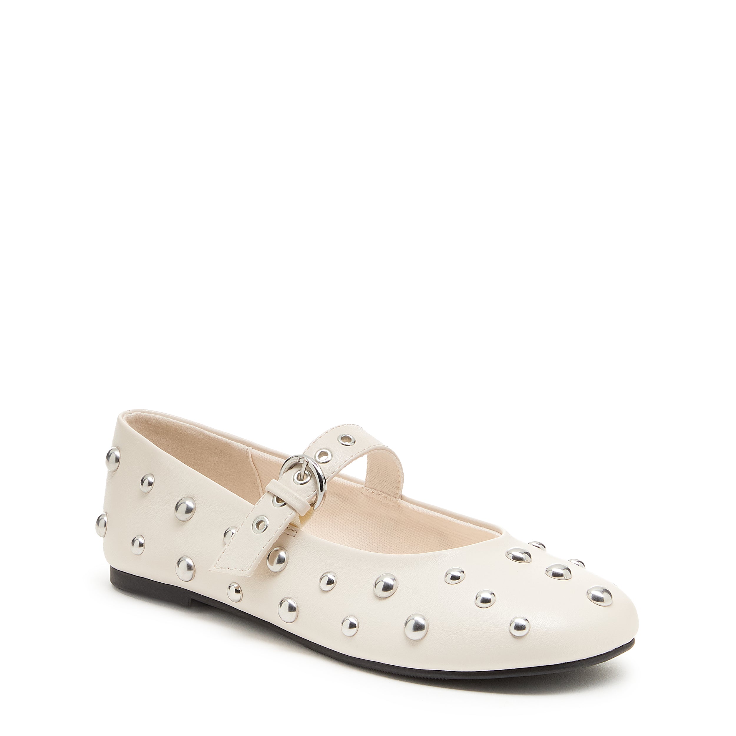 Trill Off White Mary Jane Flats - Comfortable & Stylish Women's Shoes for Casual Wear, Work & Everyday Outfits