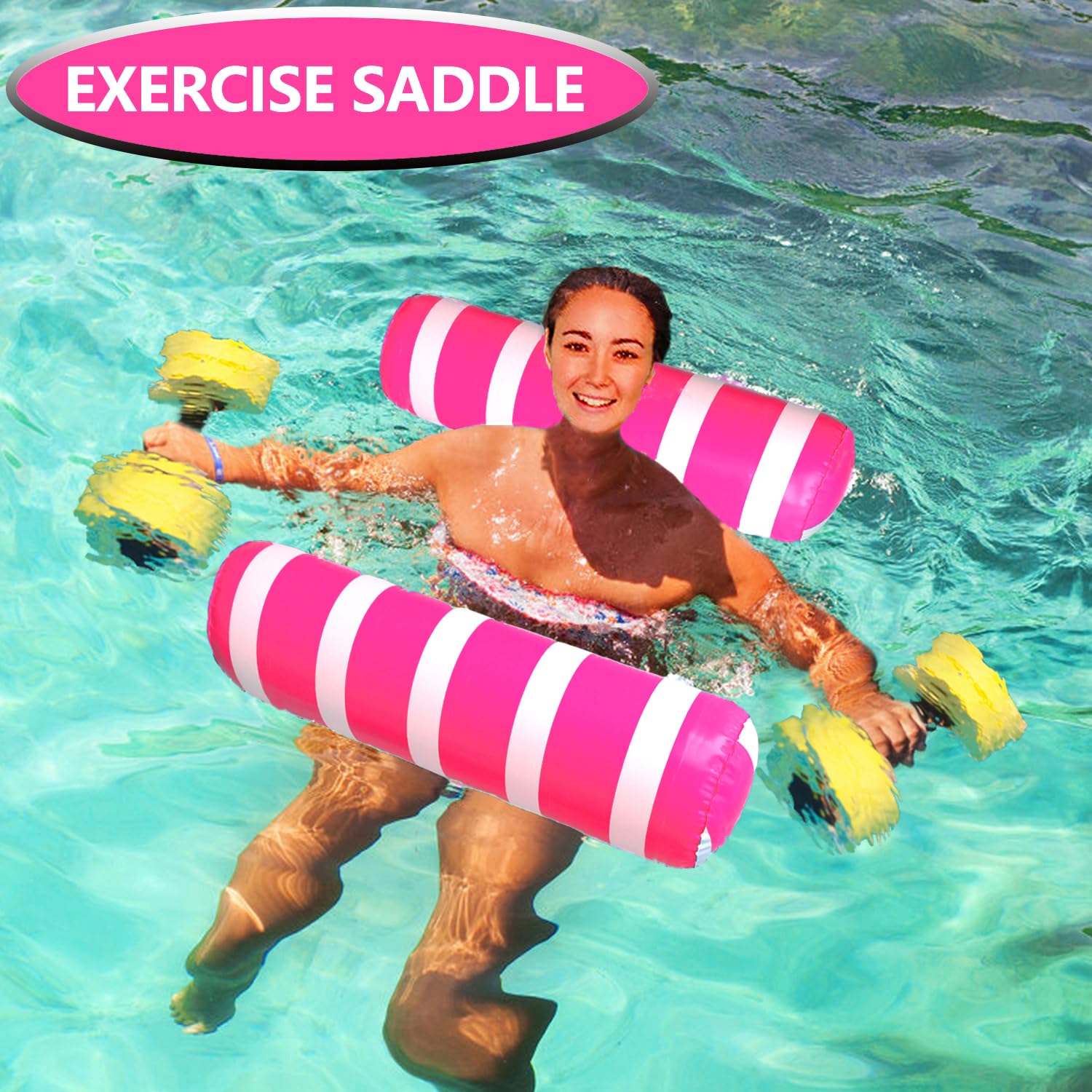 **Best Inflatable Pool Floats for Adults - 4-in-1 Multi-Purpose Water Hammock, Lounge Chair & Raft - Perfect for Swimming, Relaxation & Vacation Fun**    *(Ideal for Pool Parties, Beach Trips & Summer Relaxation!)*