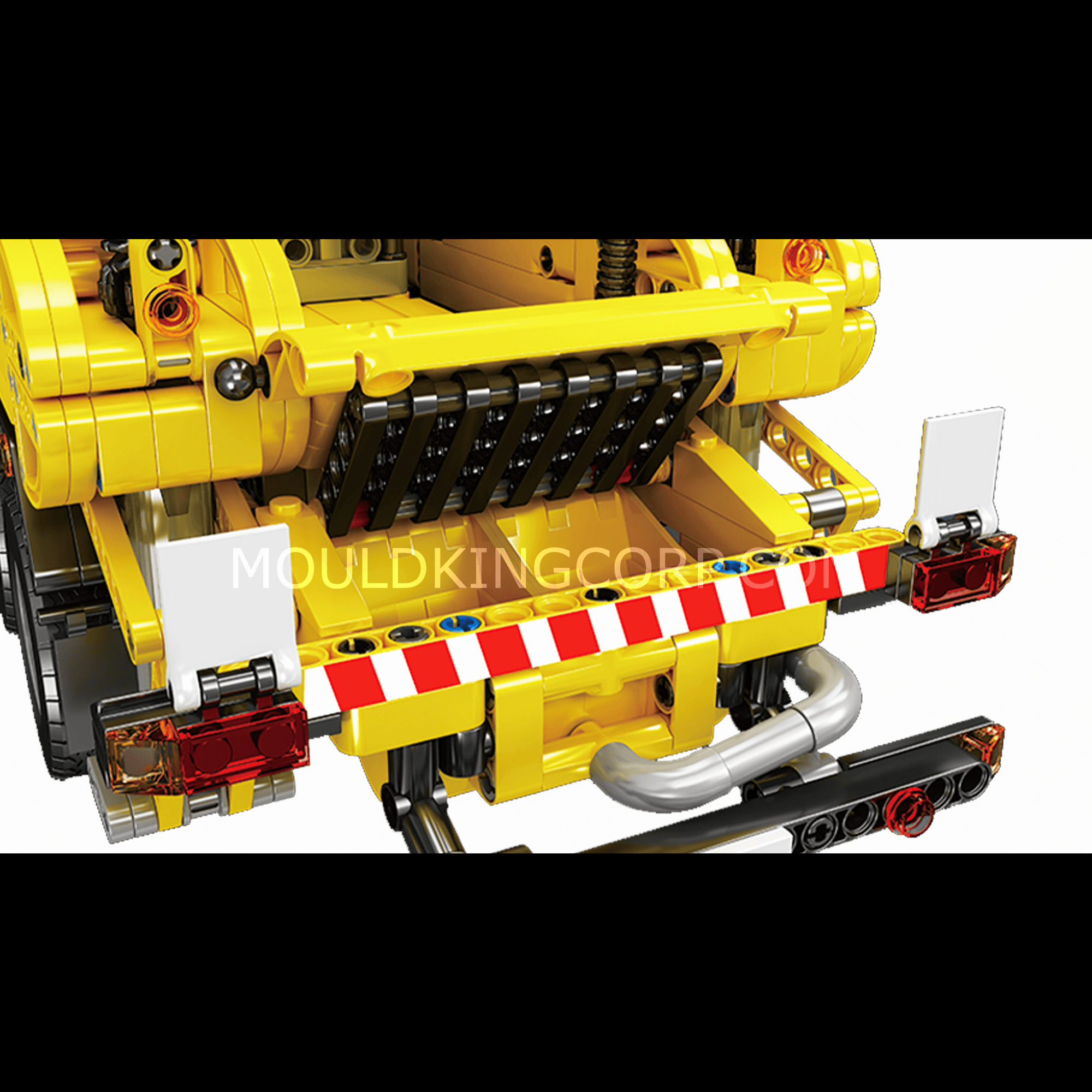 MOULD KING 19003 RC Pneumatic Concrete Truck Building Set - 4,368 Pieces STEM Construction Toy for Adults & Kids | Remote Control Engineering Vehicle for Construction Play & Collector Display