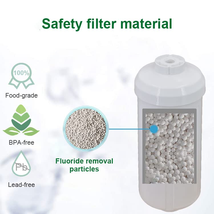 Nispira Premium Fluoride & Arsenic Reduction Water Filter Cartridges - 8 Pack | Compatible with Berkey Countertop & Travel Purification Systems | PF-2 Replacement | Clean Drinking Water for Home, Camping & Emergency Preparedness