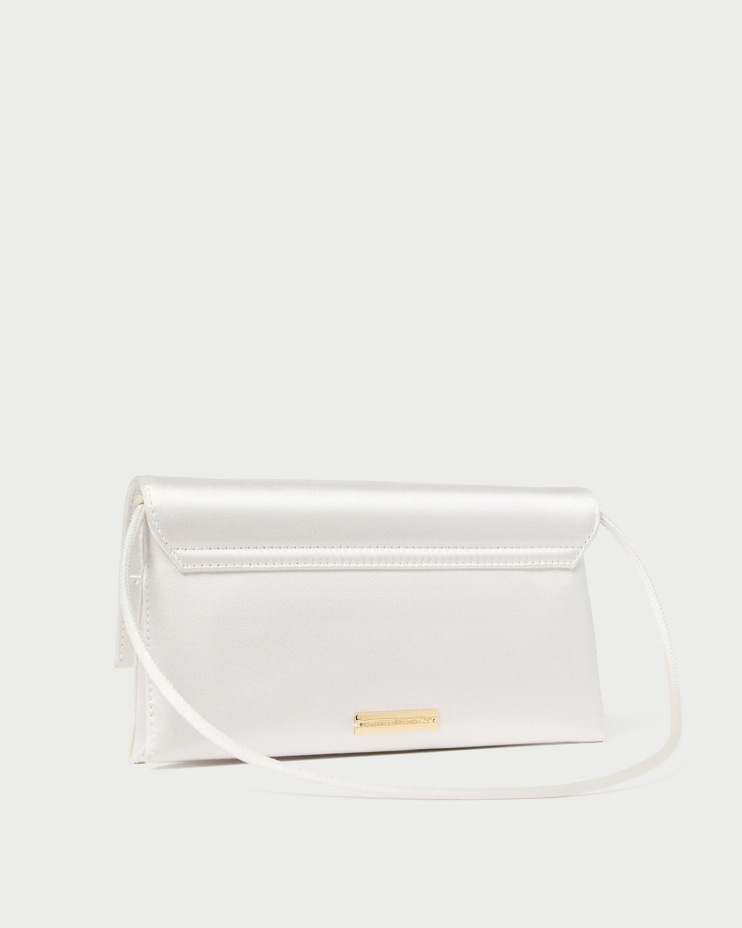 Charlee Cream Satin Shoulder Bag for Women - Elegant Evening Clutch Purse with Chain Strap - Perfect for Parties, Weddings & Special Occasions