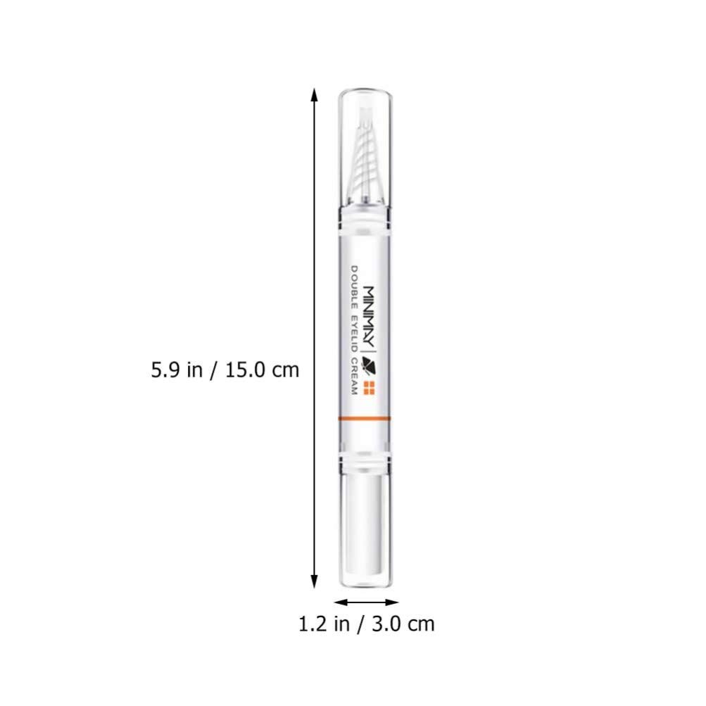 LALAFINA 4 Sets Double Eyelid Glue - Invisible Eyelid Tape & Styling Cream for Natural Eye Makeup | Perfect for Asian Monolid Enhancement & Everyday Beauty Looks