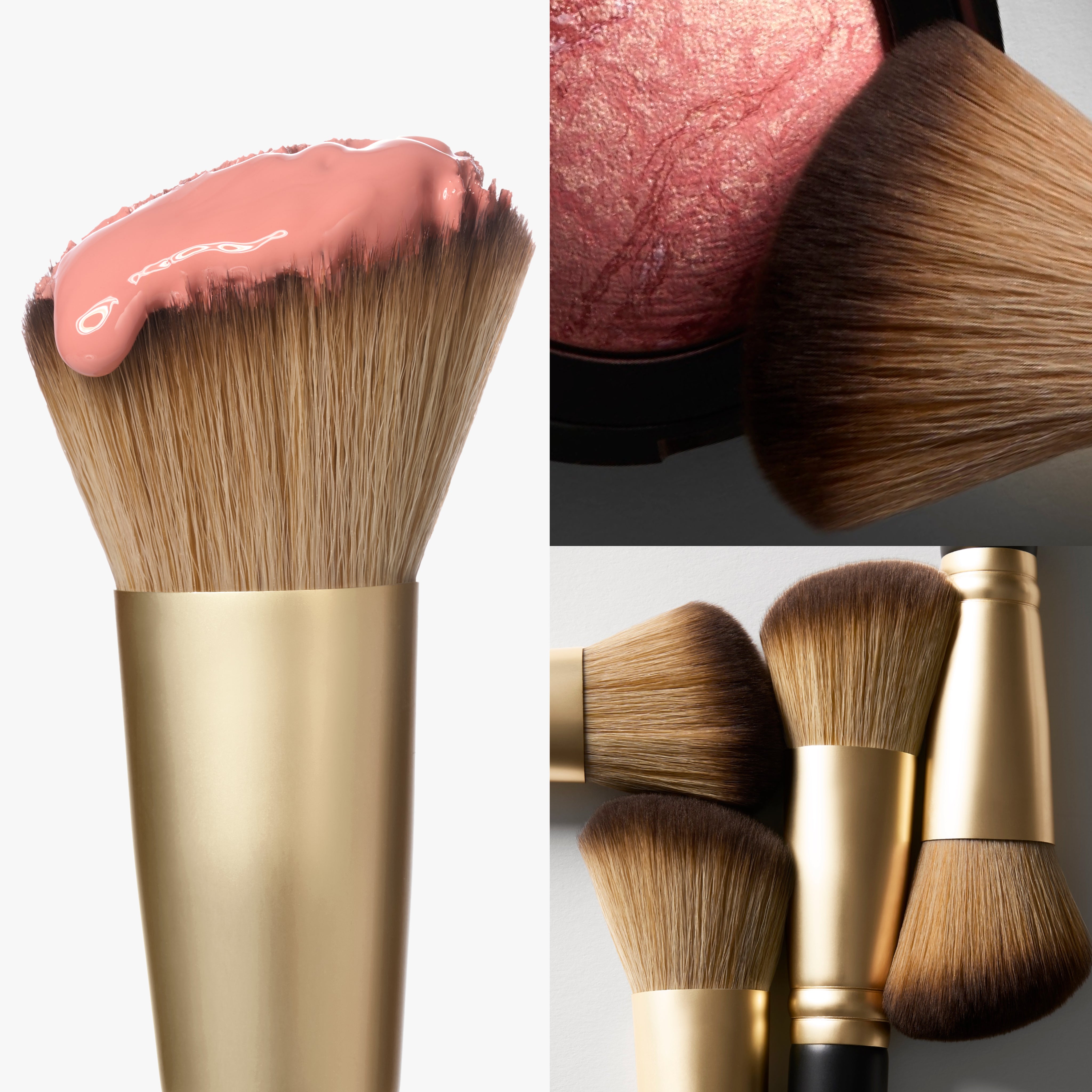 Angled Blush Brush - Soft Synthetic Makeup Brush for Contouring & Cheek Highlighting | Perfect for Everyday Makeup & Professional Use