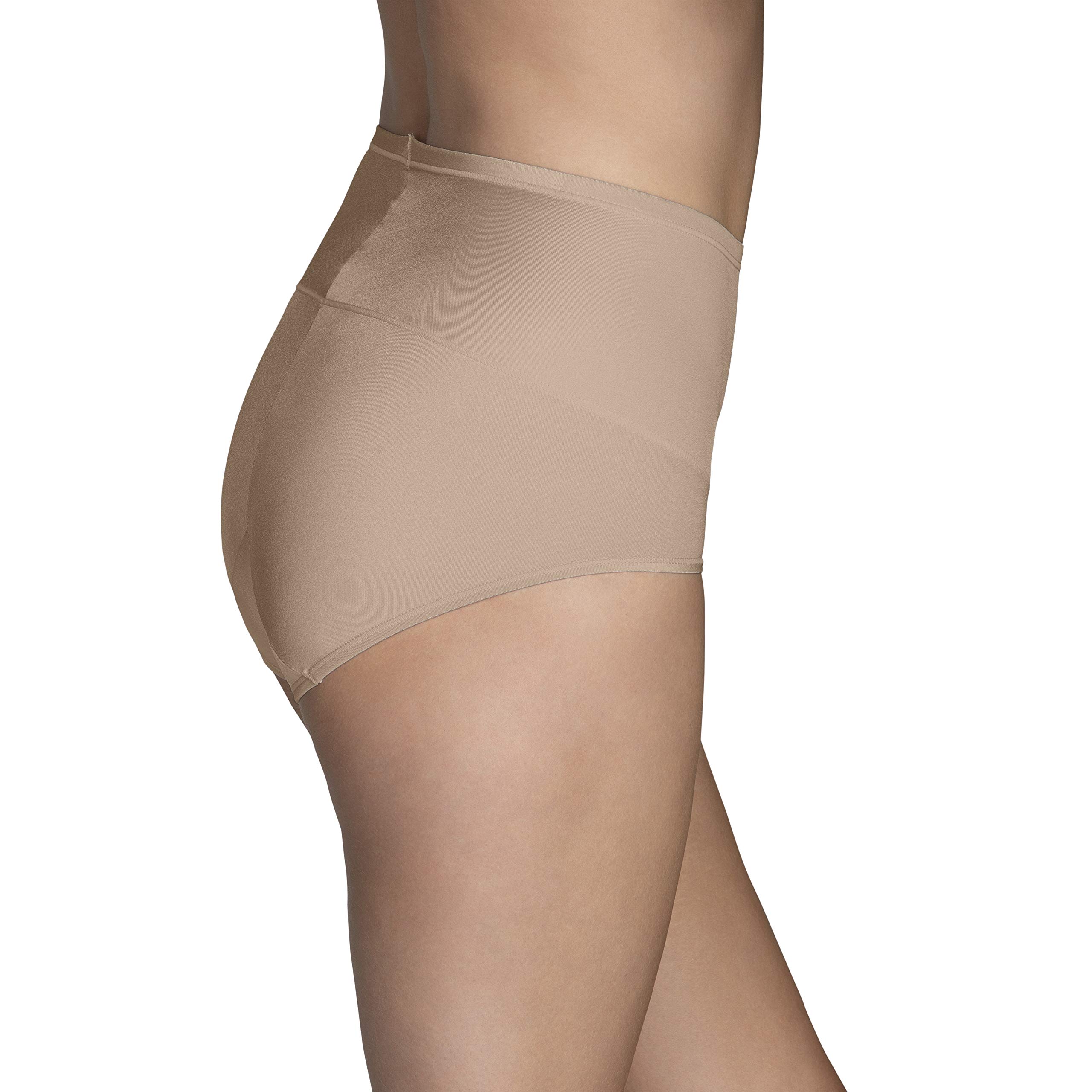 Vanity Fair Women's Comfortable Smoothing Brief Panties with Rear Lift - Perfect for Everyday Wear, Work & Travel