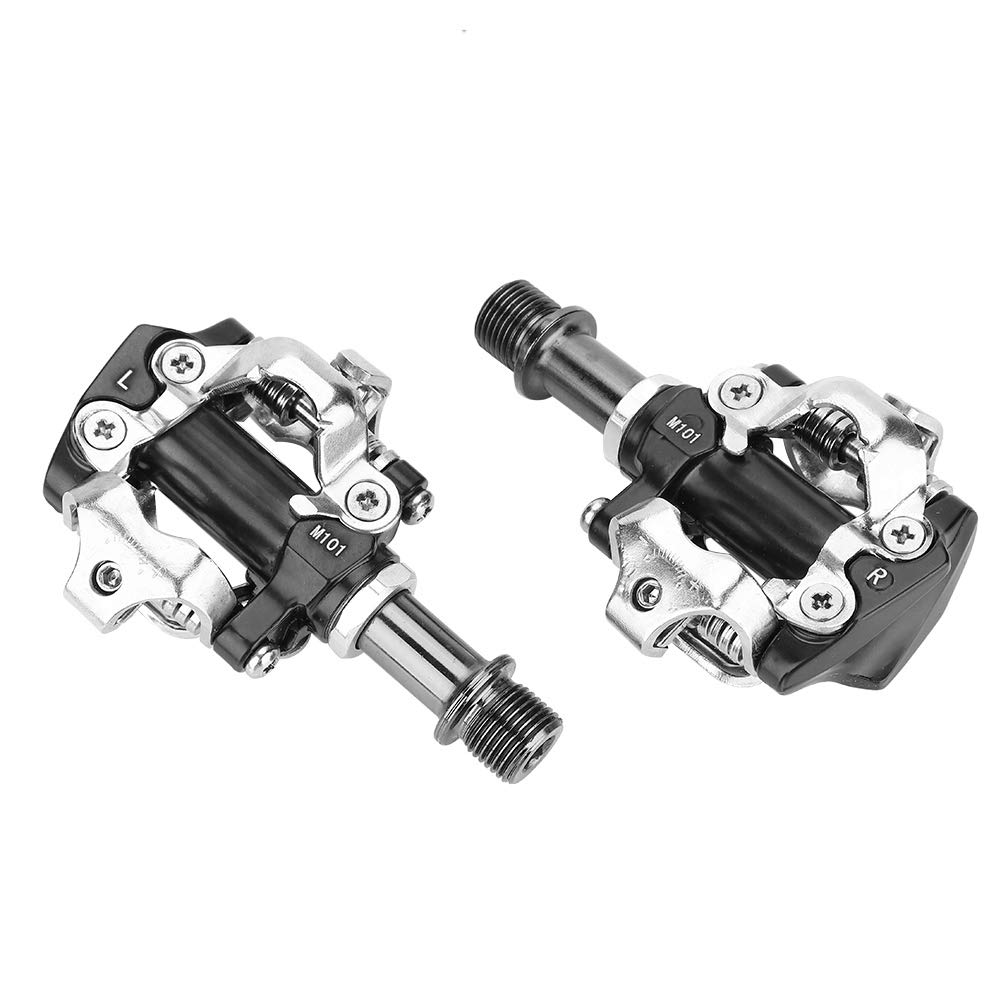 Raguso Mountain Bike Pedals - 1 Pair Aluminum Alloy Self-Locking Pedals for Road & Mountain Bikes | Durable & Lightweight for Cycling, Commuting & Outdoor Adventures
