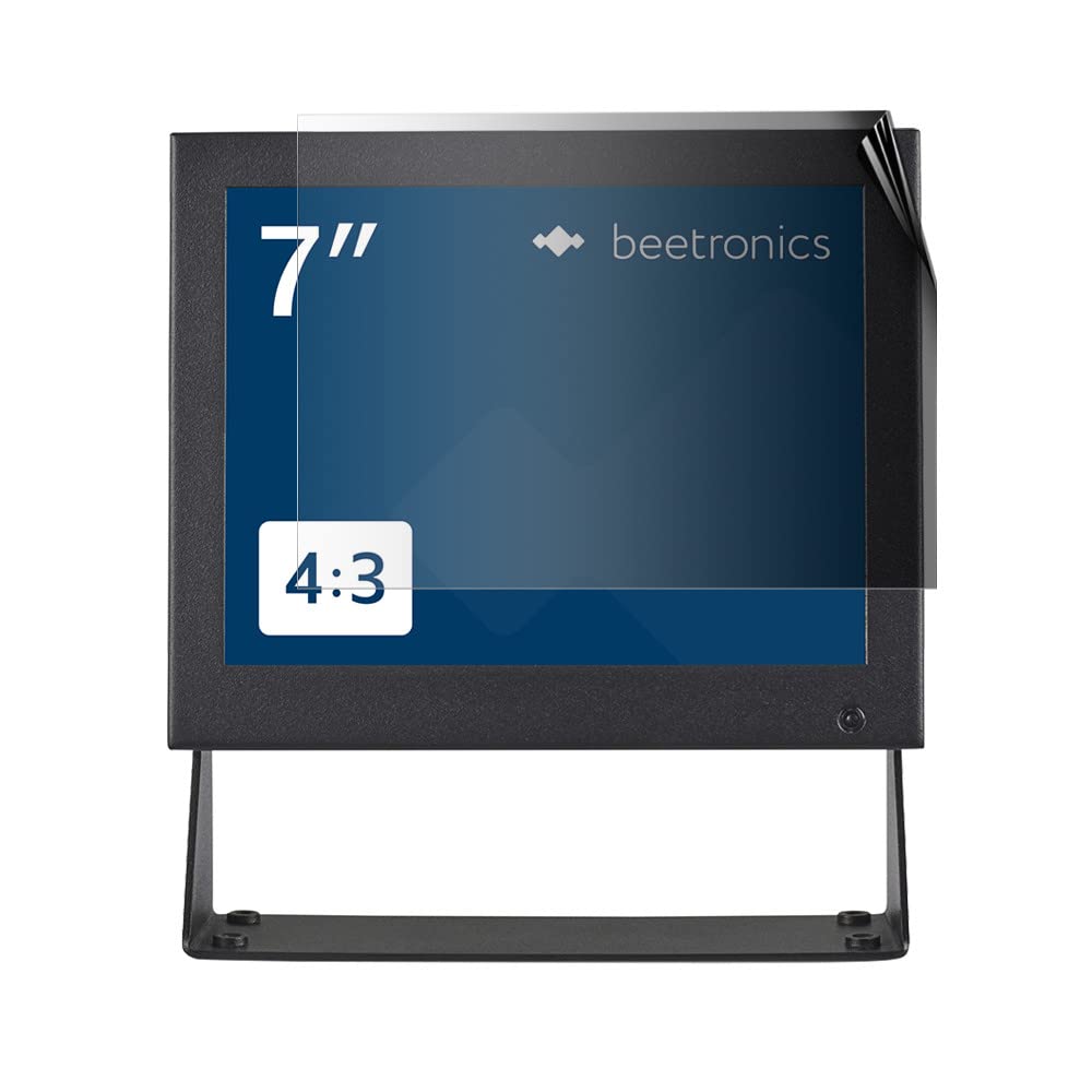 2-Way Anti-Spy Privacy Screen Protector for Beetronics Monitor Metal 7 7VG7M - Anti-Glare & Blue Light Filter for Office & Home Use