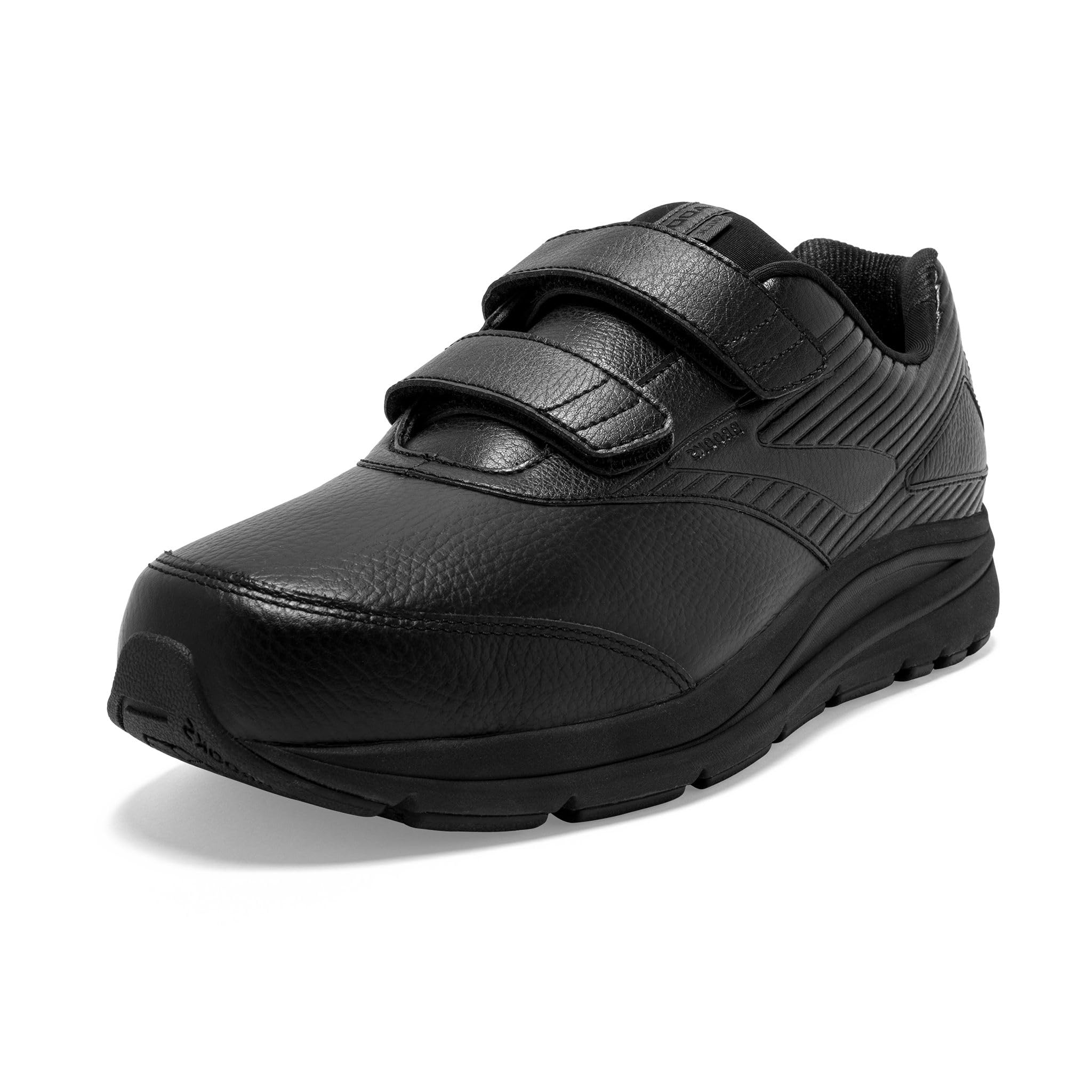 Brooks Men's Addiction Walker V-Strap 2 Walking Shoes - Supportive & Comfortable for Flat Feet - Perfect for Walking, Standing All Day & Plantar Fasciitis Relief