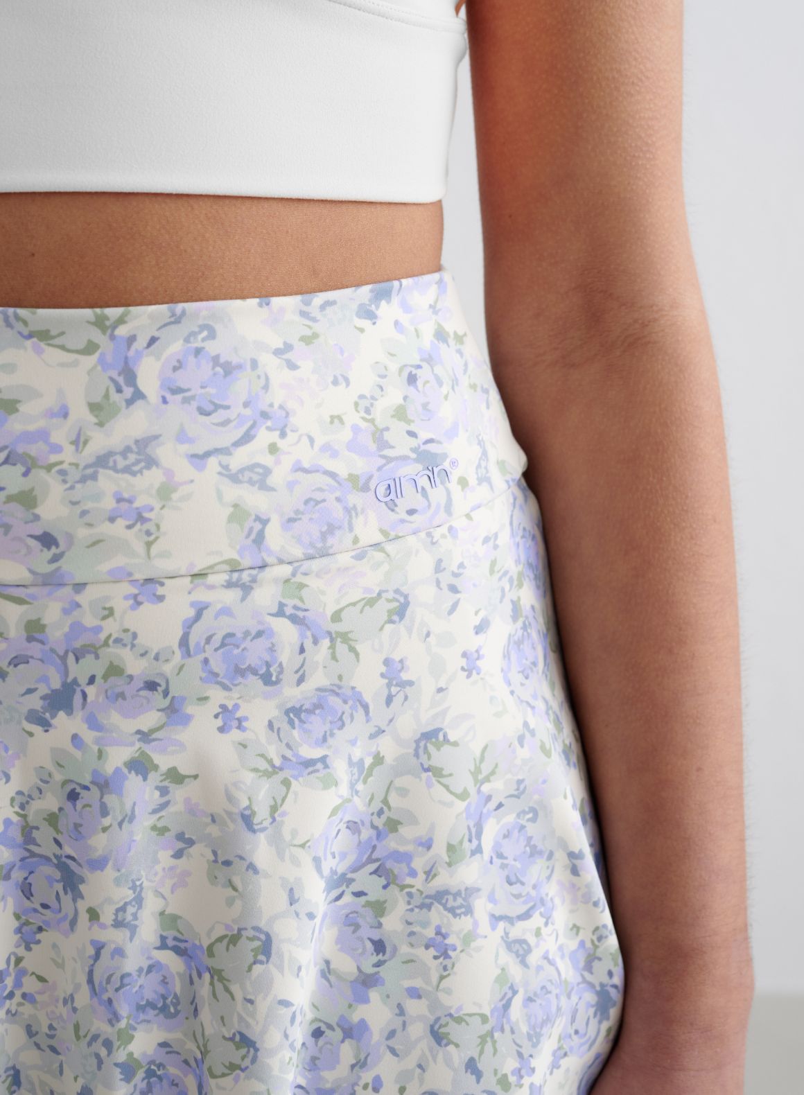 Blossom Rose Sense Skort - Women's Floral Print Tennis Skirt with Built-in Shorts for Running, Yoga & Workout | Comfortable & Stylish Activewear