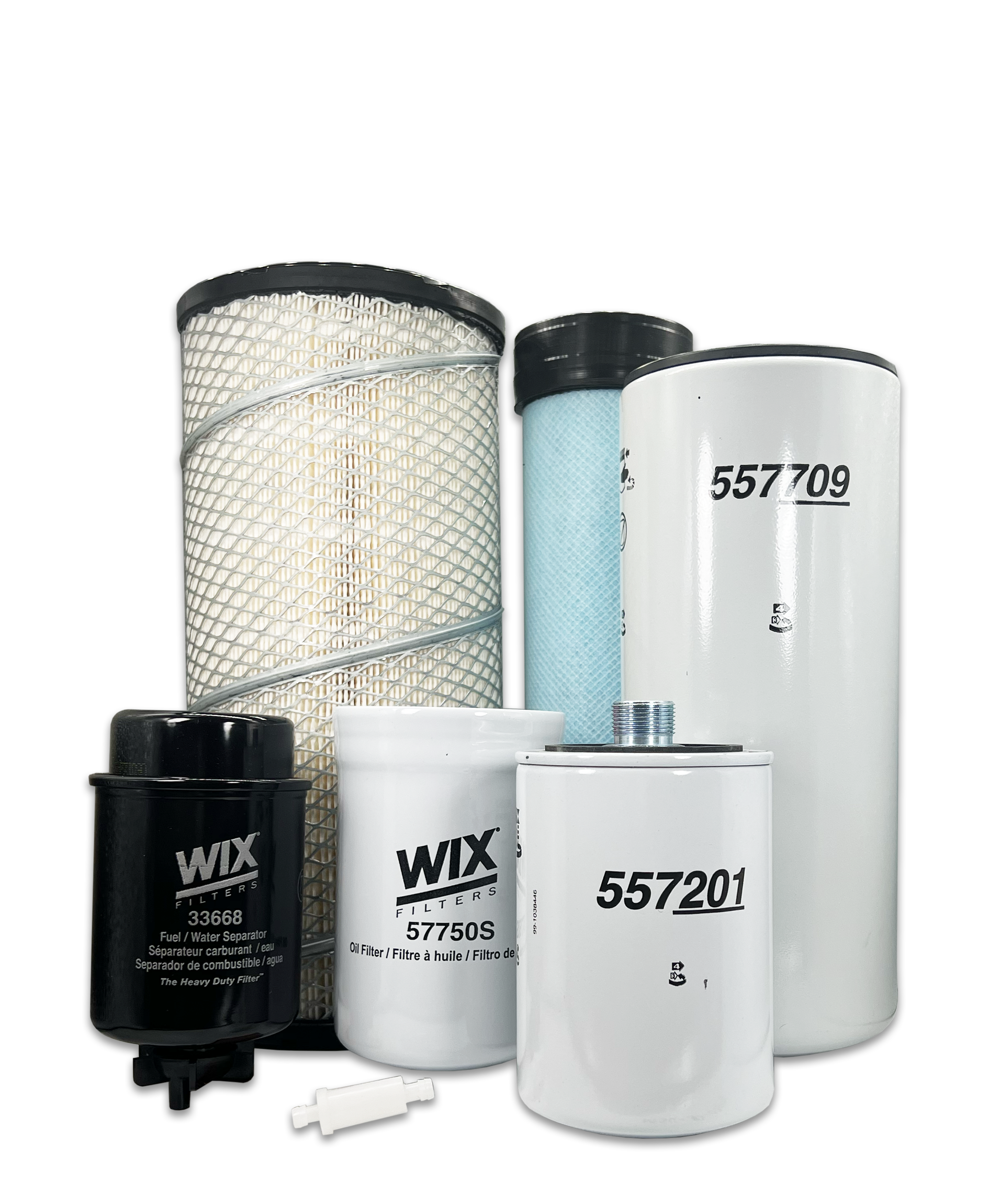 HERO® Maintenance Filter Kit for John Deere 410J Backhoe Loader - Air, Oil & Fuel Filters Replacement - Perfect for Construction, Farming & Heavy Equipment Maintenance