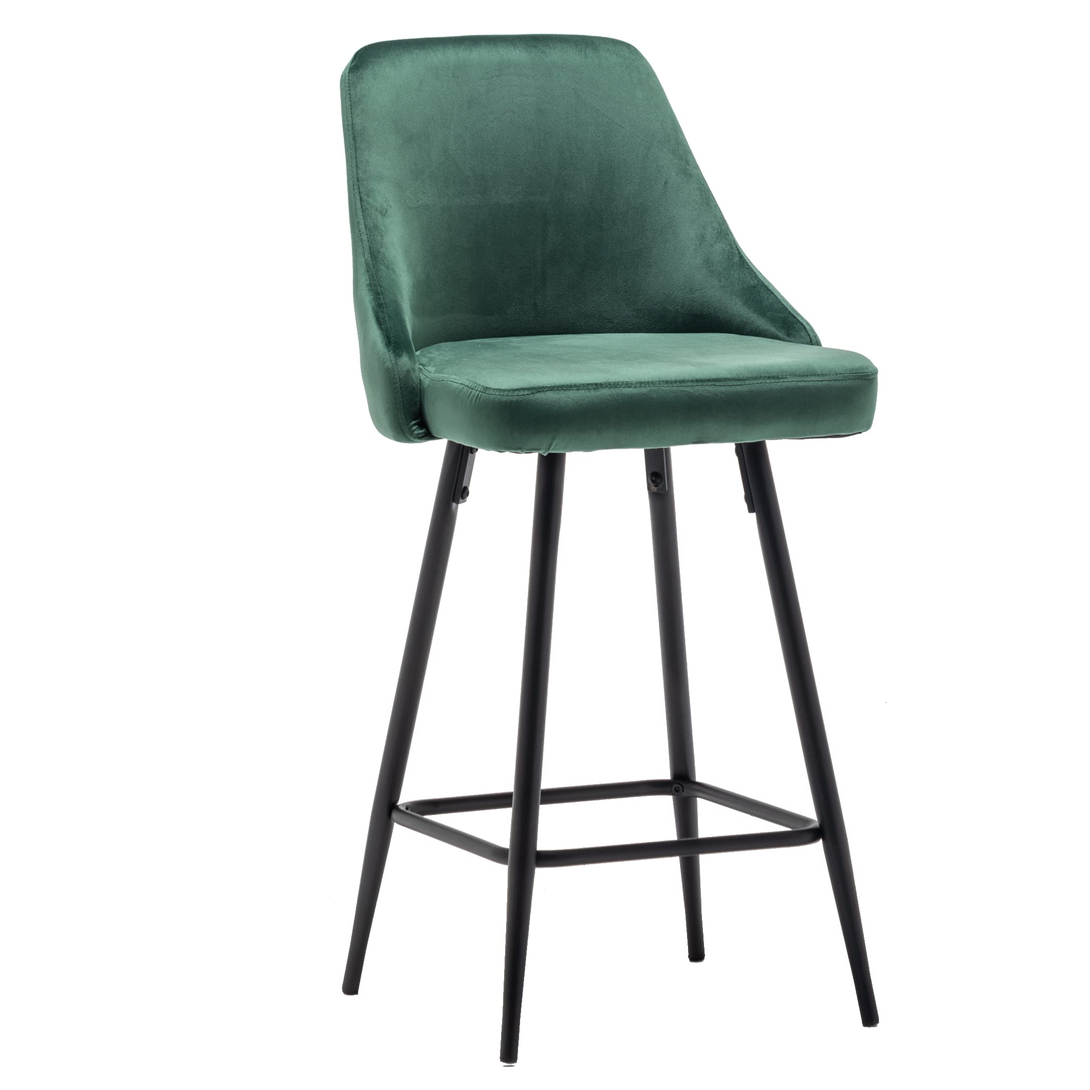 BTEXPERT® Set of 2 Premium Upholstered Dining Bar Stools - 25