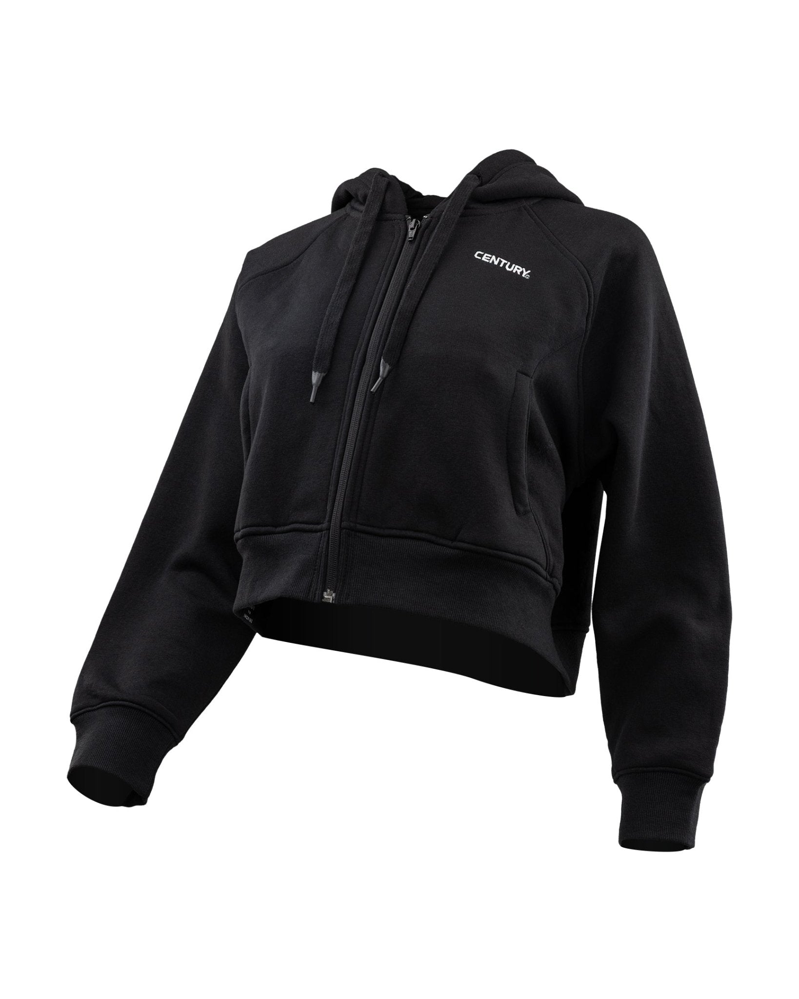 Century Women's Zip Hoodie - Soft Fleece Jacket with Front Pockets for Casual Wear & Outdoor Activities