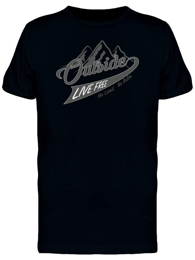 Men's No Limit Freedom Graphic T-Shirt - Comfortable Casual Outdoor Tee for Hiking, Travel & Everyday Wear