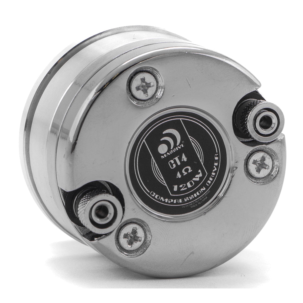 CT4 4 Ohm 25.5mm Super Bullet Titanium Tweeter - AMS Rated for High-End Car Audio & Home Theater Systems