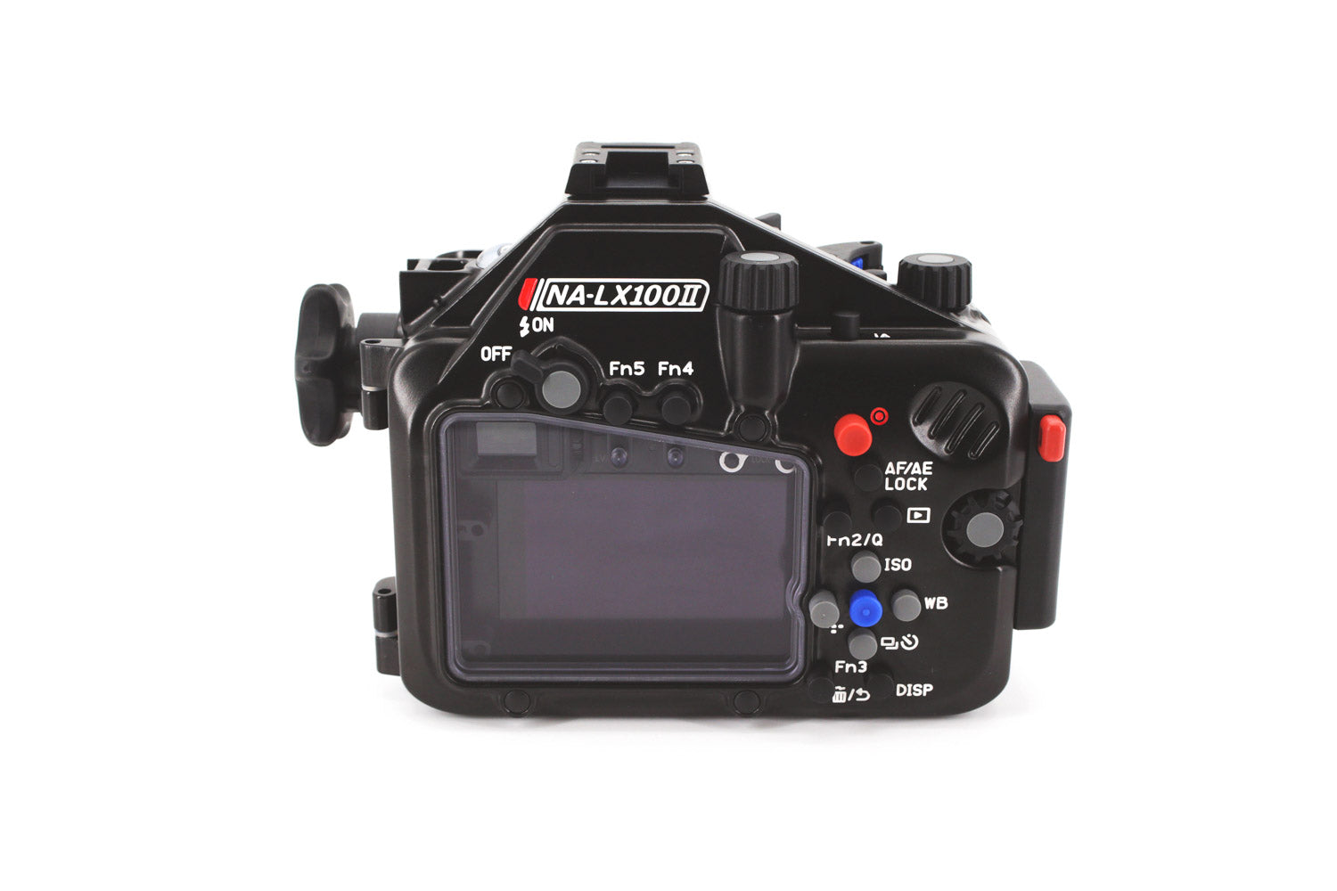 Waterproof Housing for Panasonic Lumix DMC-LX100 II Camera - Underwater Photography Case for Scuba Diving & Snorkeling