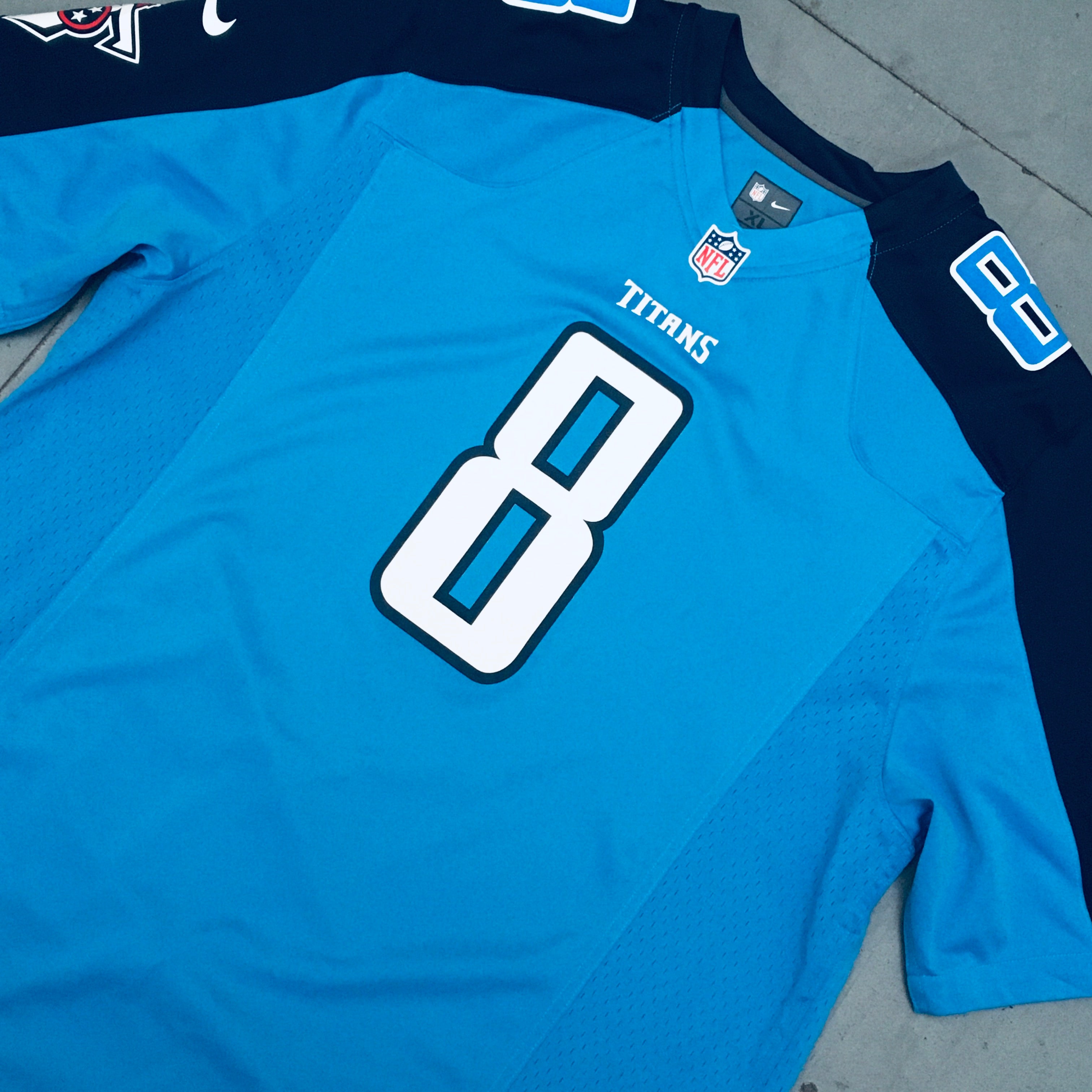 Tennessee Titans Marcus Mariota 2015/16 Rookie Jersey XL - Authentic NFL Football Jersey for Fans, Collectors & Game Day Outfits
