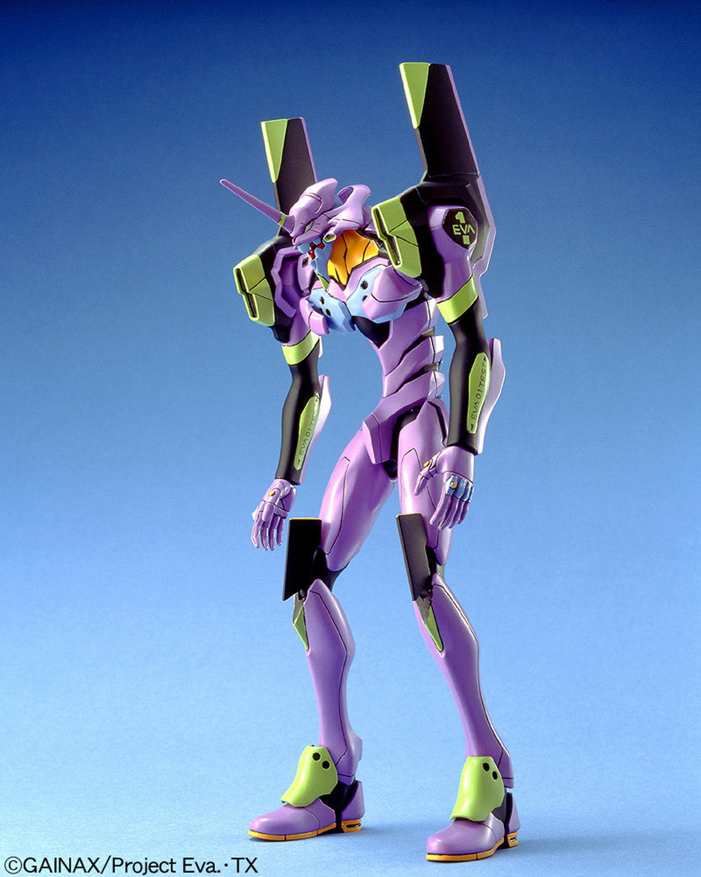 Bandai HG LM 001 Neon Genesis Evangelion EVA-01 Test Type Plastic Model Kit - Build & Display for Anime Fans & Collectors