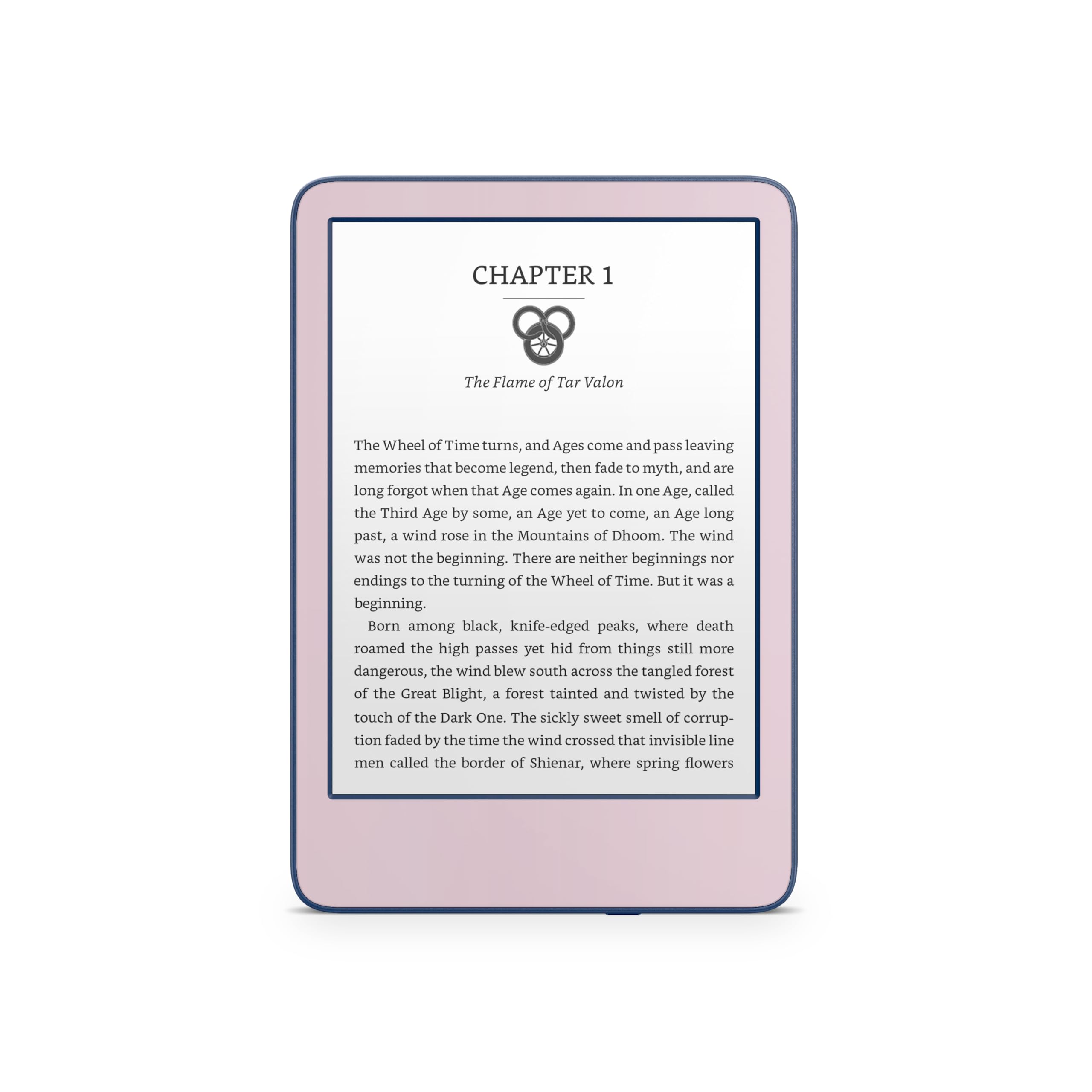 Premium 3M Vinyl Full Wrap Skin for Kindle (11th Gen, 2022) - Minimalist Design, Blush Pink Decal, Protective Cover Sticker - Perfect for Travel, Work & Everyday Use