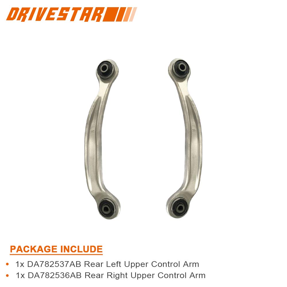 DRIVESTAR DA782536AB DA782537AB Rear Upper Control Arms Replacement for 2004-2012 Chrysler 300C & 300C Touring - Improve Suspension & Handling for Smooth Rides
