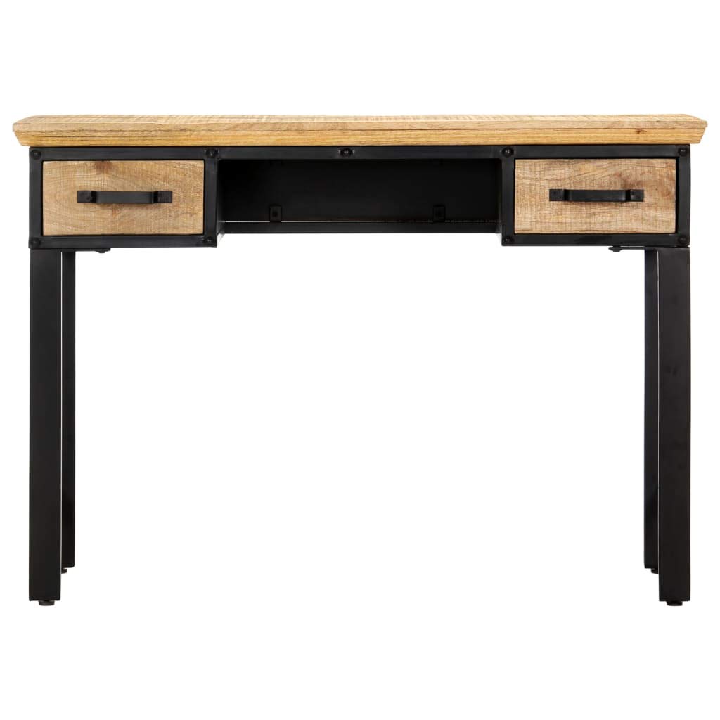 Compact Mango Wood Desk 43