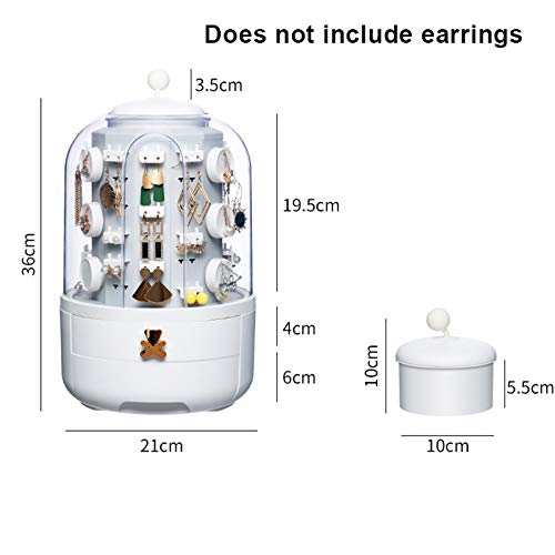 Large Jewelry Storage Box - Portable & Spacious for Home & Travel