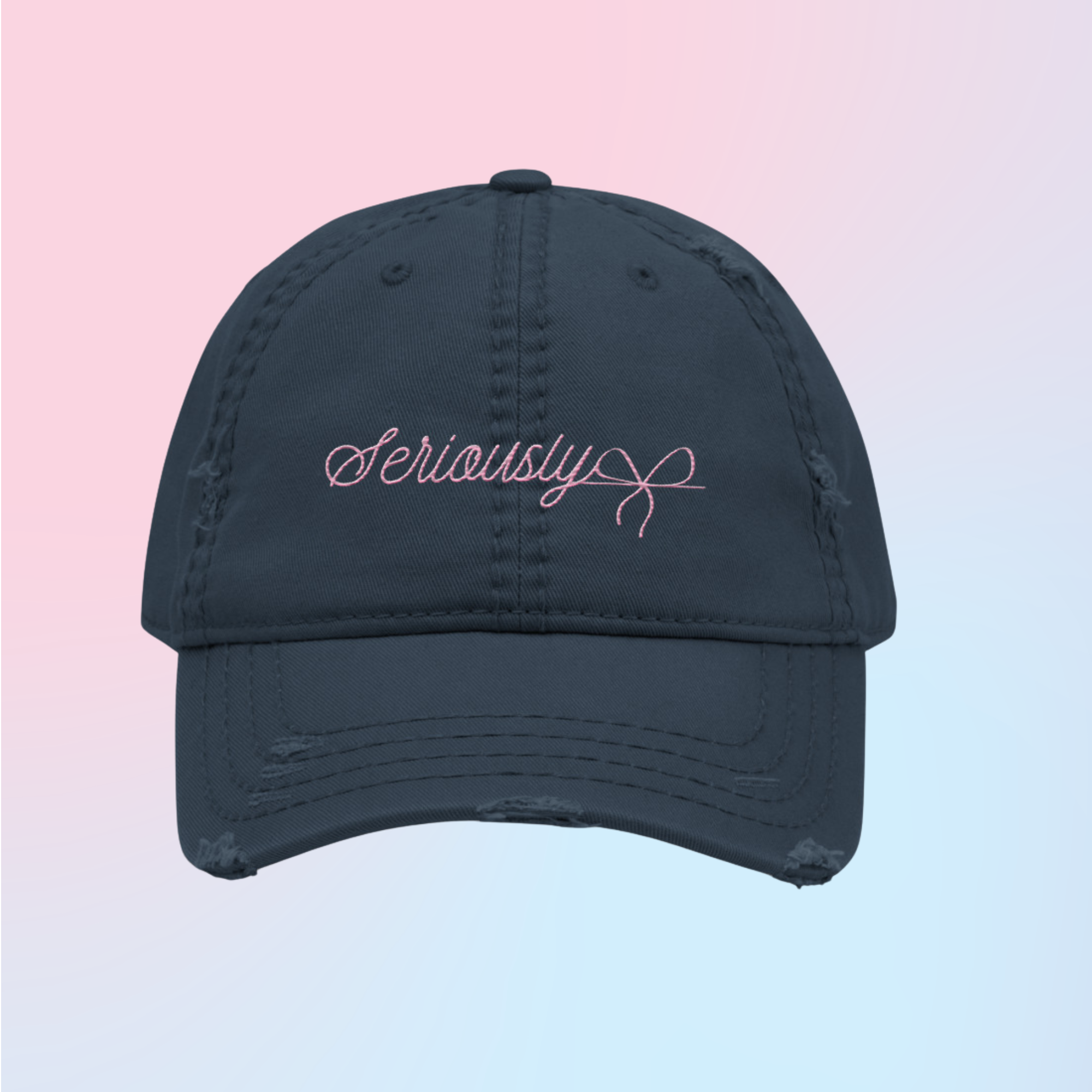 Vintage Distressed Embroidered Baseball Cap - Stylish & Trendy for Men & Women - Perfect for Outdoor Activities, Streetwear & Casual Fashion