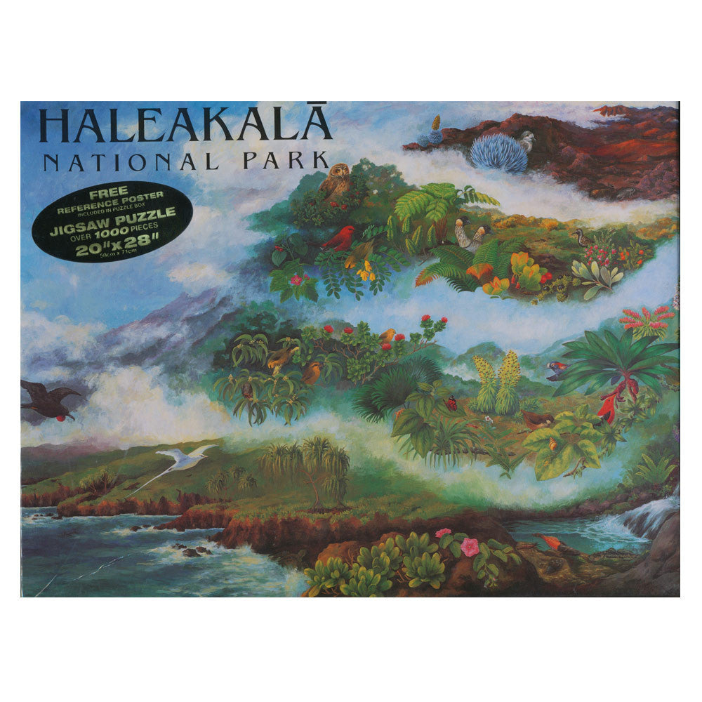 Haleakalā National Park Ecosystem Puzzle - 1000 Piece Jigsaw Puzzle for Adults - Educational & Challenging - Perfect for Family Game Night & Home Decor