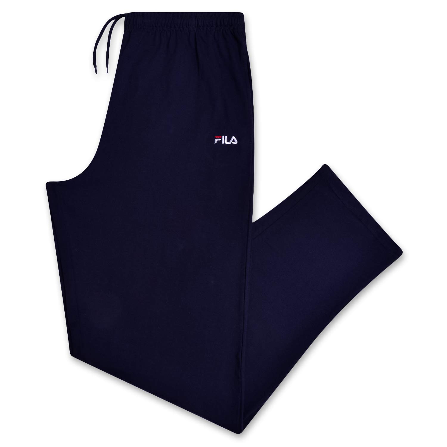 Fila Big and Tall Lightweight Sweatpants for Men - Comfortable Joggers with Elastic Waistband | Perfect for Gym, Lounge & Casual Wear