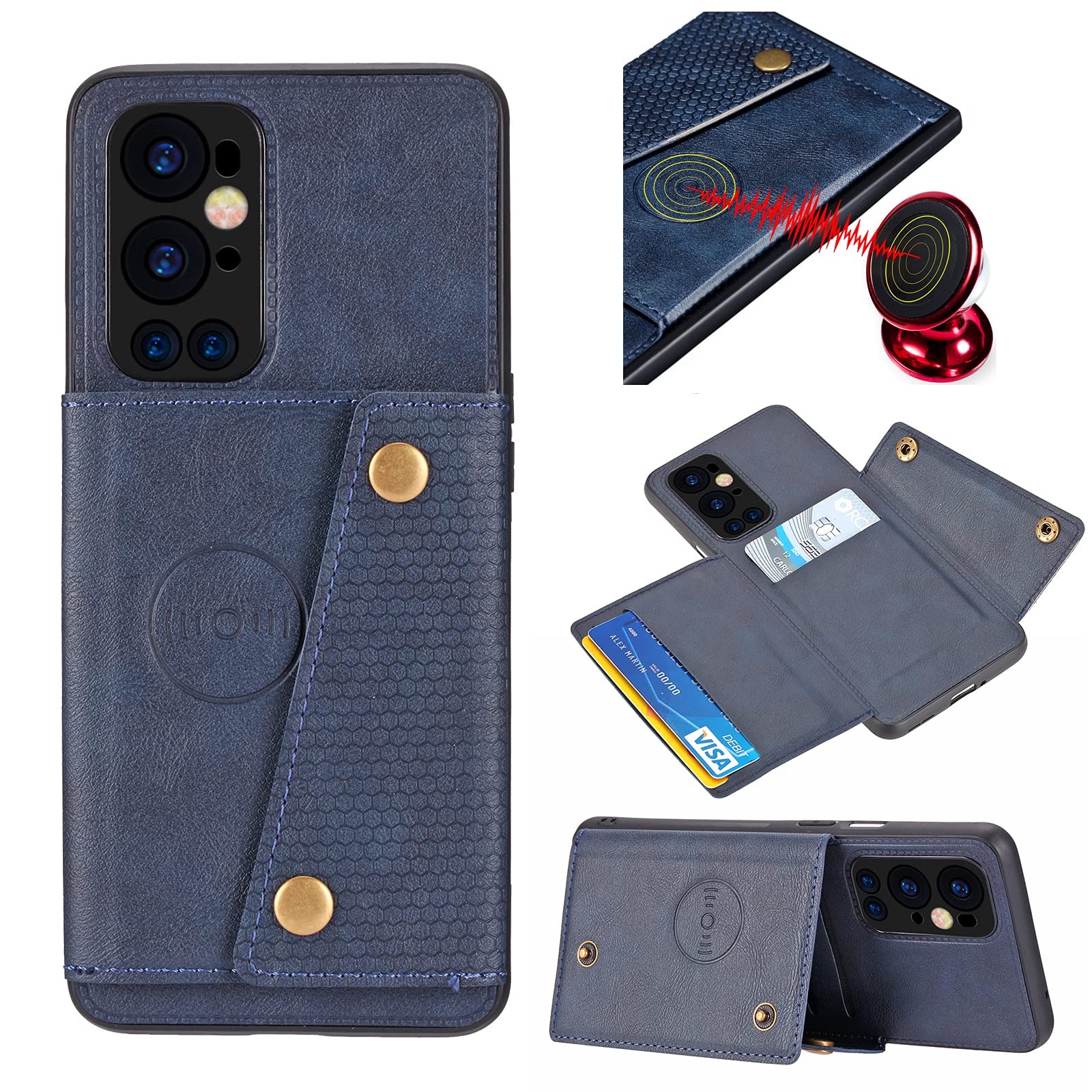 Premium Slim Wallet Case for OnePlus 9 Pro 5G (6.7