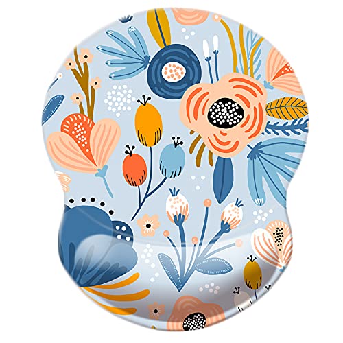Wrist-Blue Floral