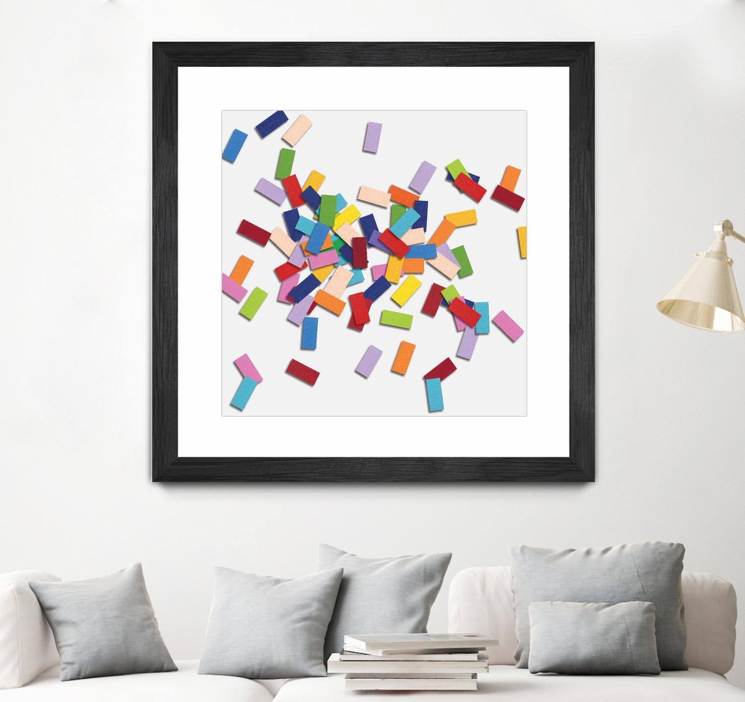CONFETTI B Blanc - Premium White Confetti for Parties, Weddings & Celebrations | Perfect for Birthday Decorations, Baby Showers & Festive Events