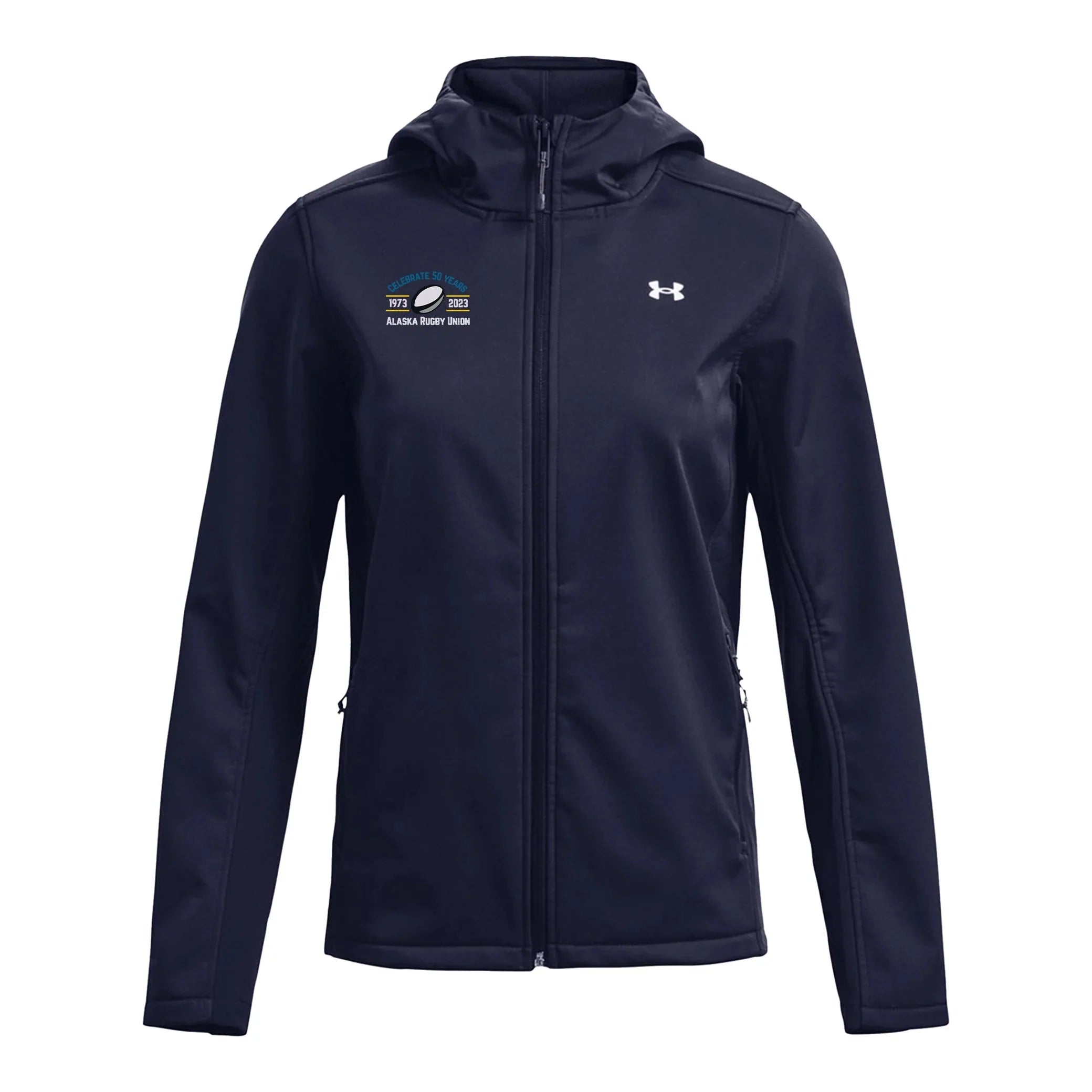 AKRU 50th Anniversary Coldgear Infrared Hooded Jacket for Women - Lightweight Winter Warmth for Outdoor Running, Hiking & Casual Wear
