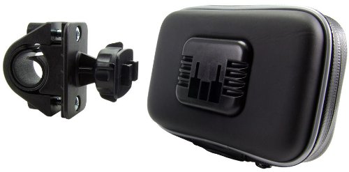 ChargerCity Sirius XM Satellite Radio Motorcycle Mount - Waterproof Case & Handlebar Mount (Fits Bars up to 1.35