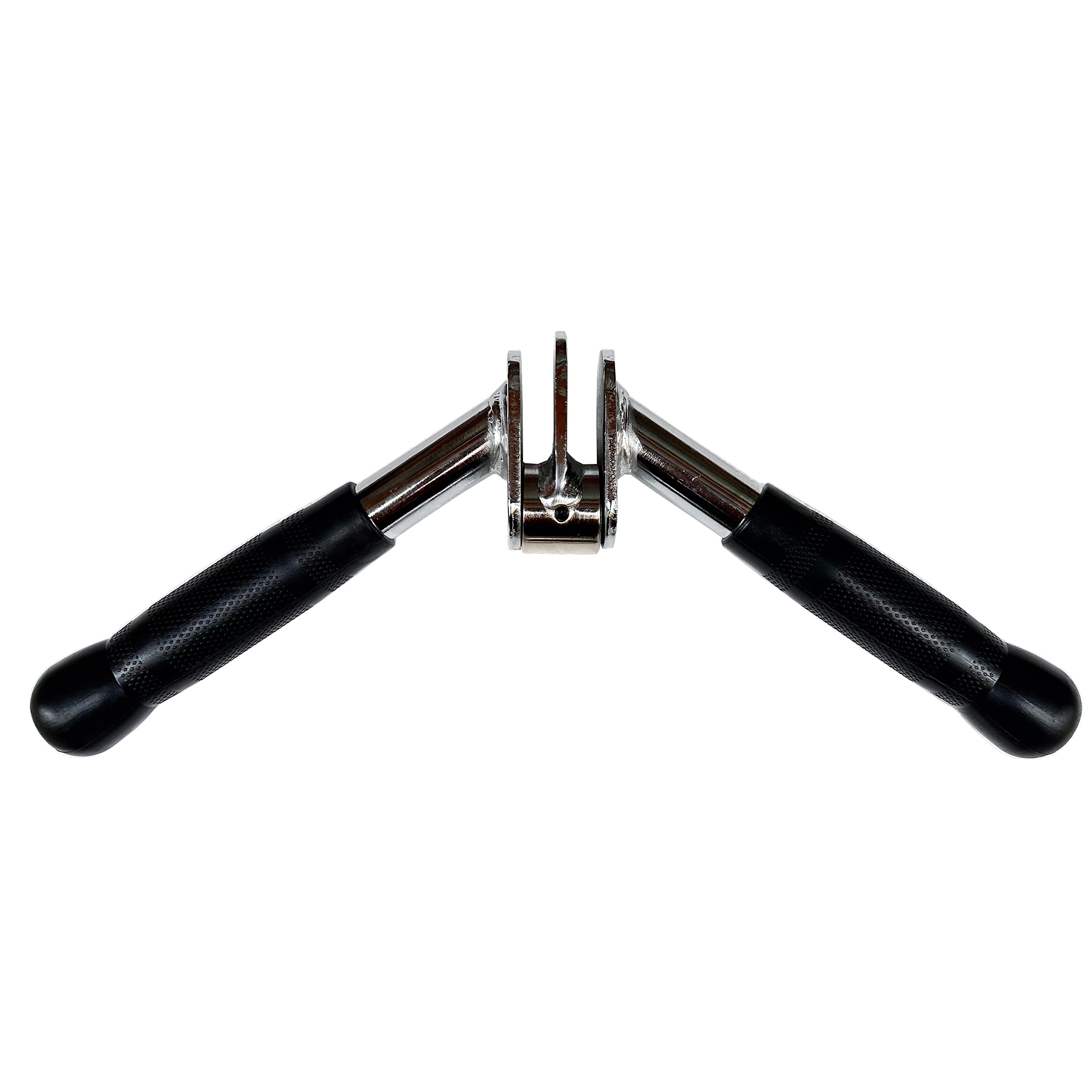 V-Shaped Bar Press Down Attachment - Heavy Duty Tricep Cable Machine Bar for Gym & Home Workouts - Perfect for Triceps, Shoulders & Back Training