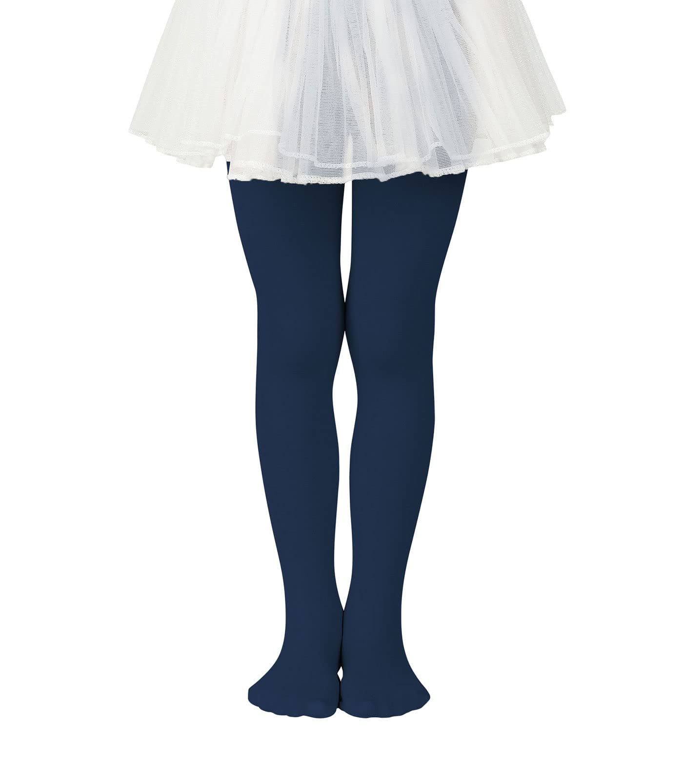 Century Star Girls Ballet Tights - Ultra Soft Stretch Dance Leggings with Footed Design for Ballet Class, Dance Practice & School Uniform (Perfect for Recitals, Performances & Daily Wear)