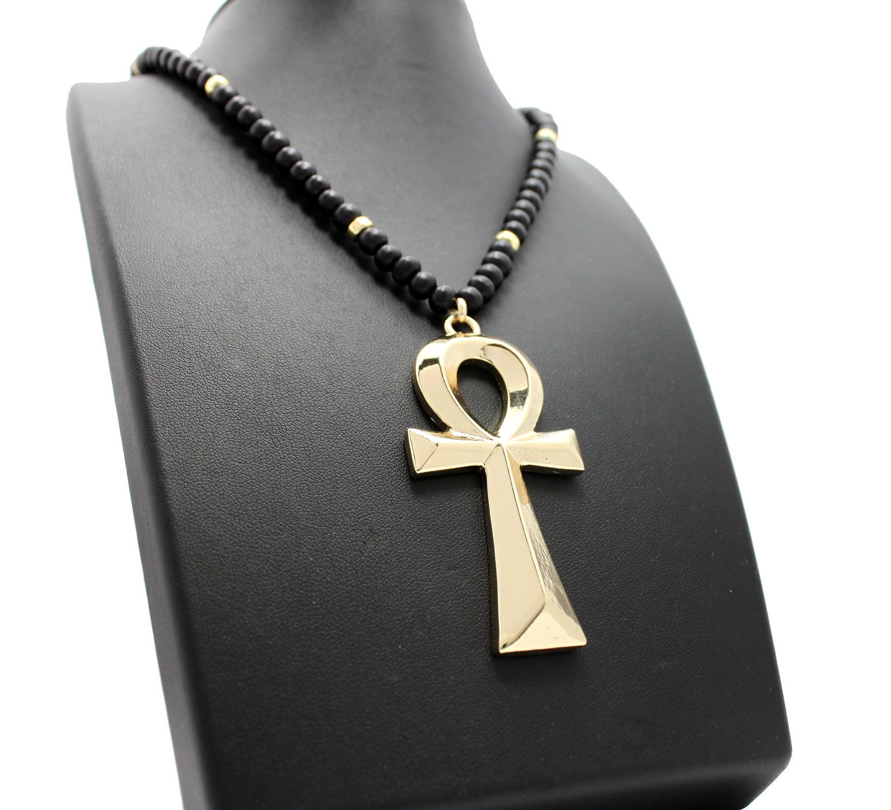 Egyptian Ankh Pendant Necklace - 6mm 30