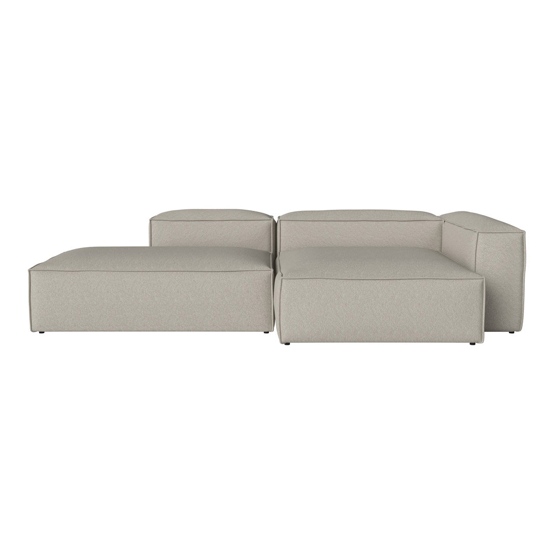 Cosima 2 Seater Sofa with Open End & Chaise - Modern Living Room Furniture for Small Spaces | Perfect for Apartments, Condos and Cozy Home Decor