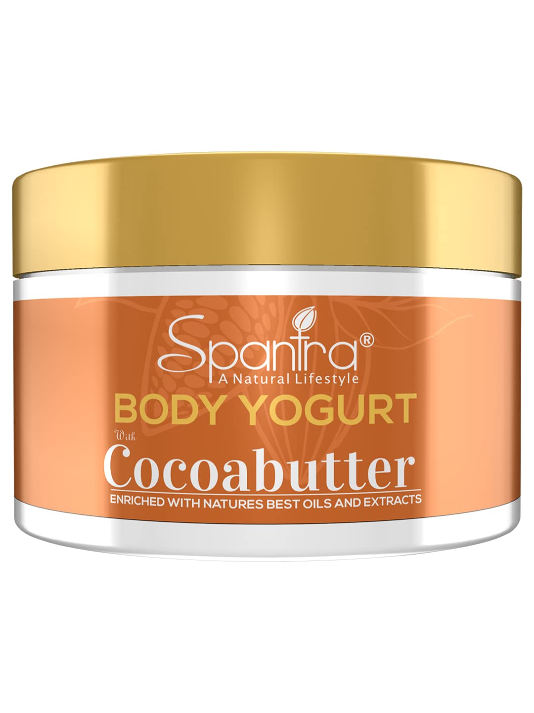 Spantra Cocoa Butter Body Yogurt Cream - Instant Hydration for Soft, Smooth Skin | Non-Greasy Formula with Rose Oil, Aloe Vera, Sunflower & Coconut Oil | Suitable for All Skin Types, Including Sensitive Skin | 250g | Perfect for Daily Moisturizing, After-Shower Care & Dry Skin Relief