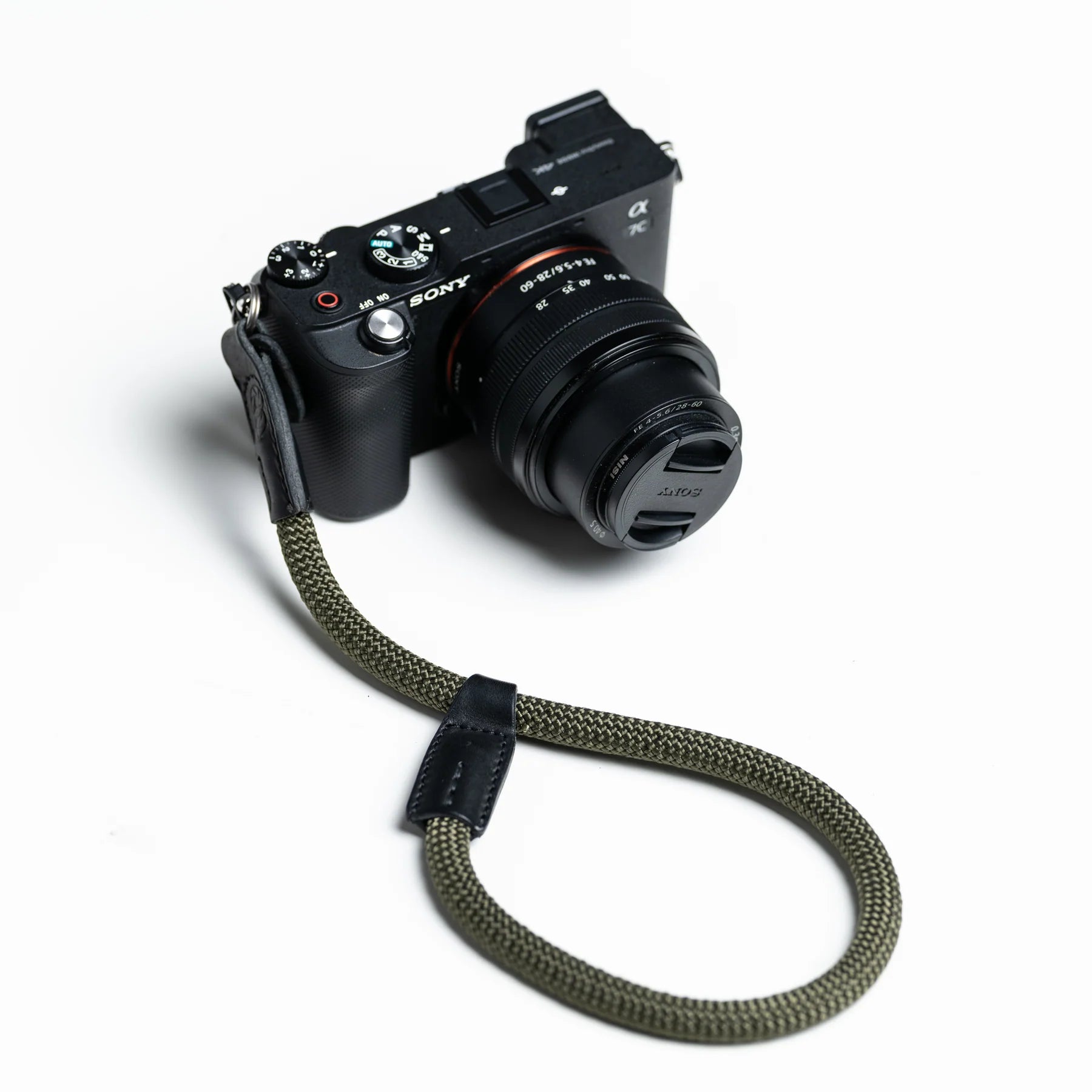Cooph Rope Hand Strap - Durable Army Green Camera Strap for DSLR & Mirrorless Cameras - Perfect for Travel, Hiking & Outdoor Photography