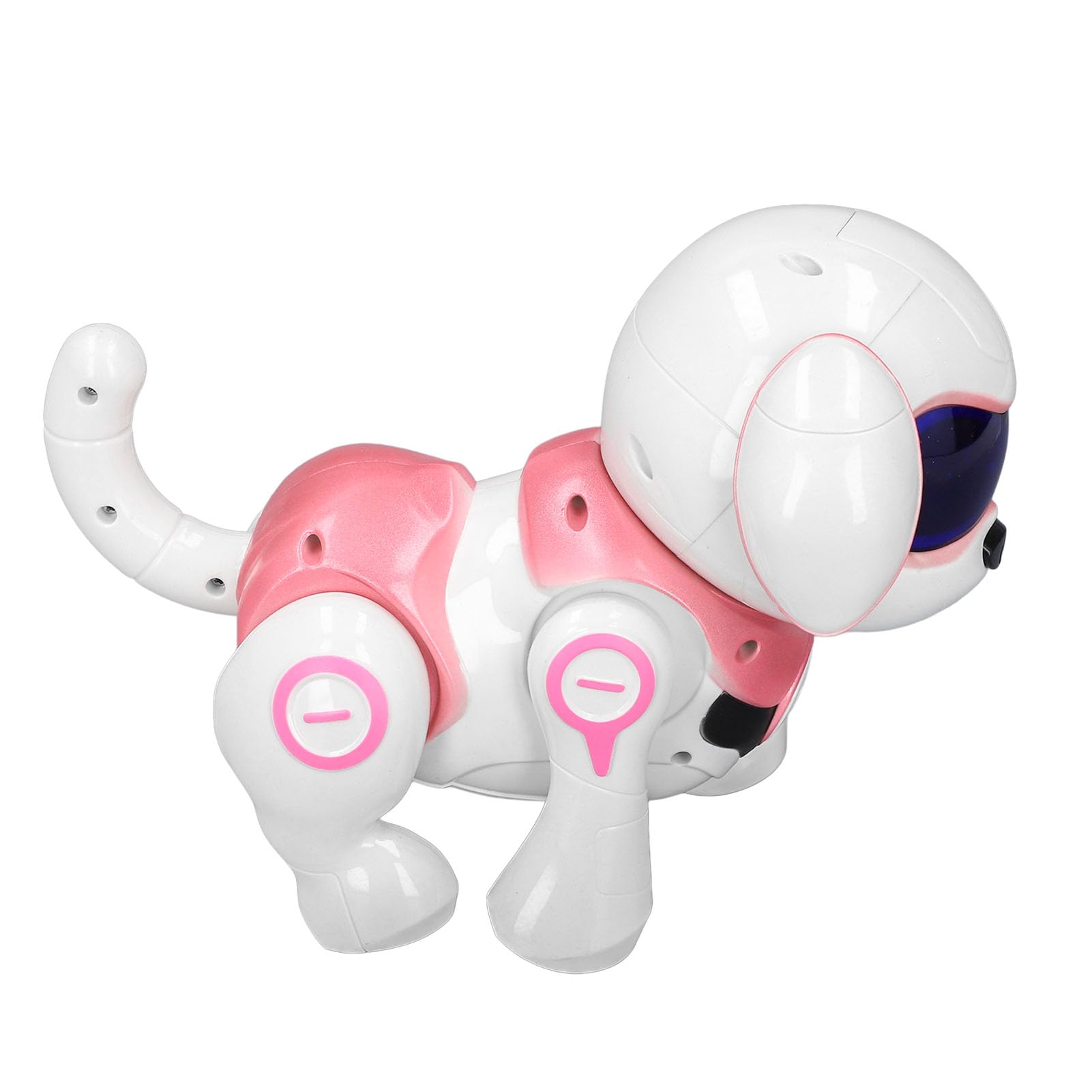 Smart Robot Puppy Toy - Interactive Dancing Robotic Pet with Multi-Functions, Perfect Birthday Gift for Kids (Pink) | STEM Learning Toy for Children, Fun Companion for Playtime & Educational Development