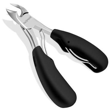 Professional Thick & Ingrown Toenail Clippers Set for Men & Seniors - Heavy Duty Nail Trimmer with Non-Slip Handle - Perfect for Thick, Hard, or Ingrown Toenails at Home or Travel