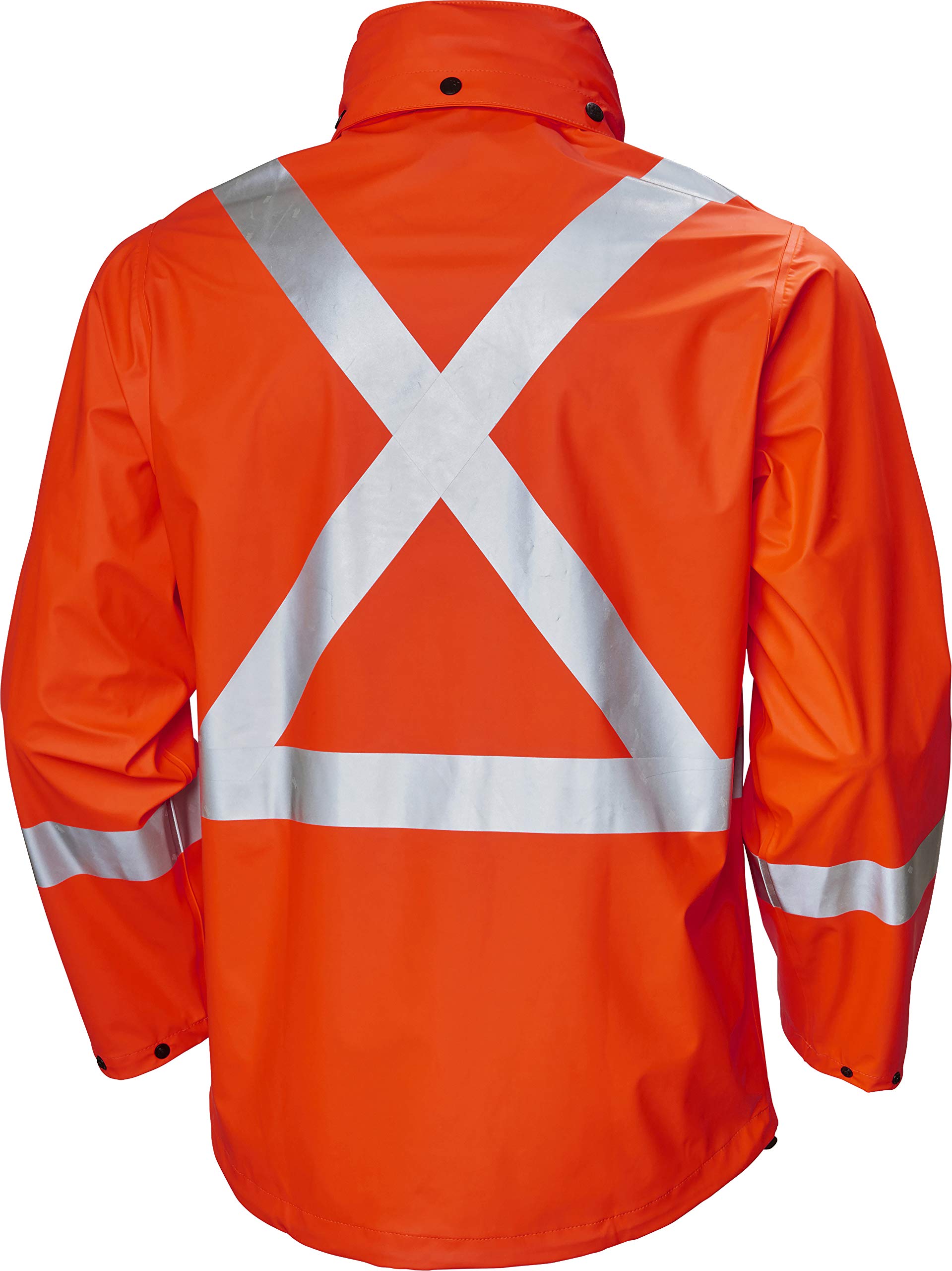 Helly-Hansen Men's Waterproof Work Jacket - CSA Approved Raincoat for Construction & Outdoor Work | Durable Weatherproof Coat for Heavy Duty Use