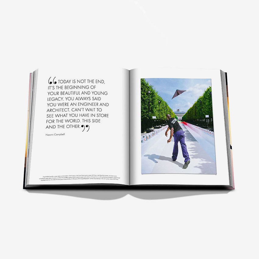 Assouline Louis Vuitton Virgil Abloh: The Impossible Collection - Luxury Fashion Book for Home Decor & Coffee Table Display