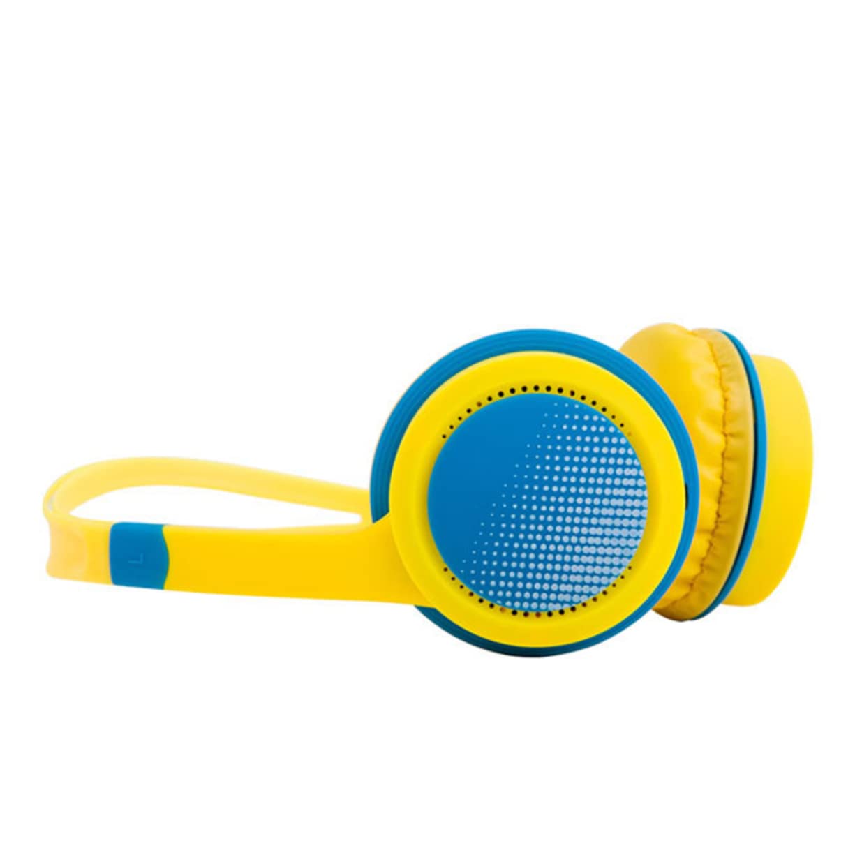 KONTONTY Kids Headphones with 85dB Volume Limiter - Safe Ergonomic Over-Ear Headset with Heavy Bass & Wire Control - Perfect for Online Learning, Travel & Home Use