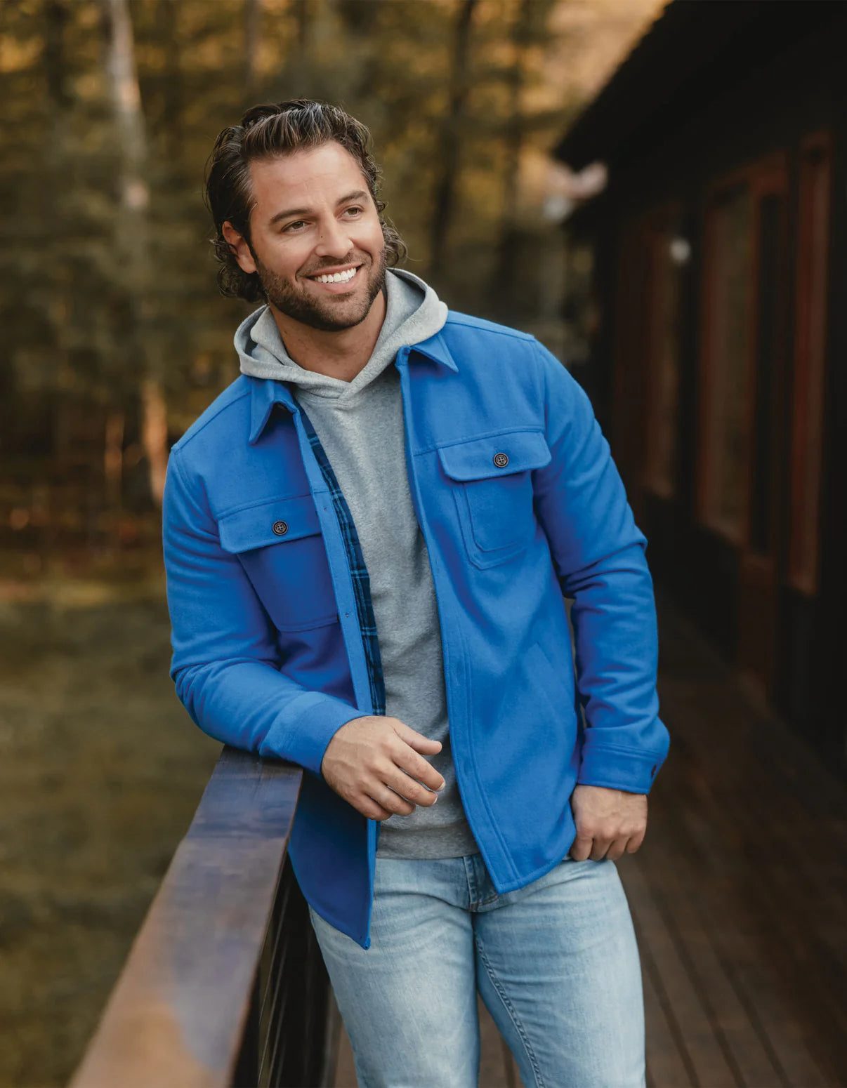 Brightside Flannel Lined Workwear Jacket - Durable Men's Winter Work Coat for Construction & Outdoor Jobs | Warm Lumberjack Style for Cold Weather