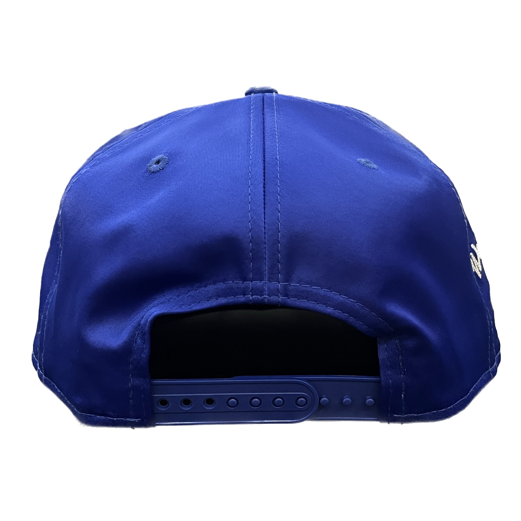 New Era 950 Satin Script New York Mets Official MLB Baseball Cap - Team Colors Blue & Orange - Perfect for Baseball Games, Sports Events & Streetwear Fashion
