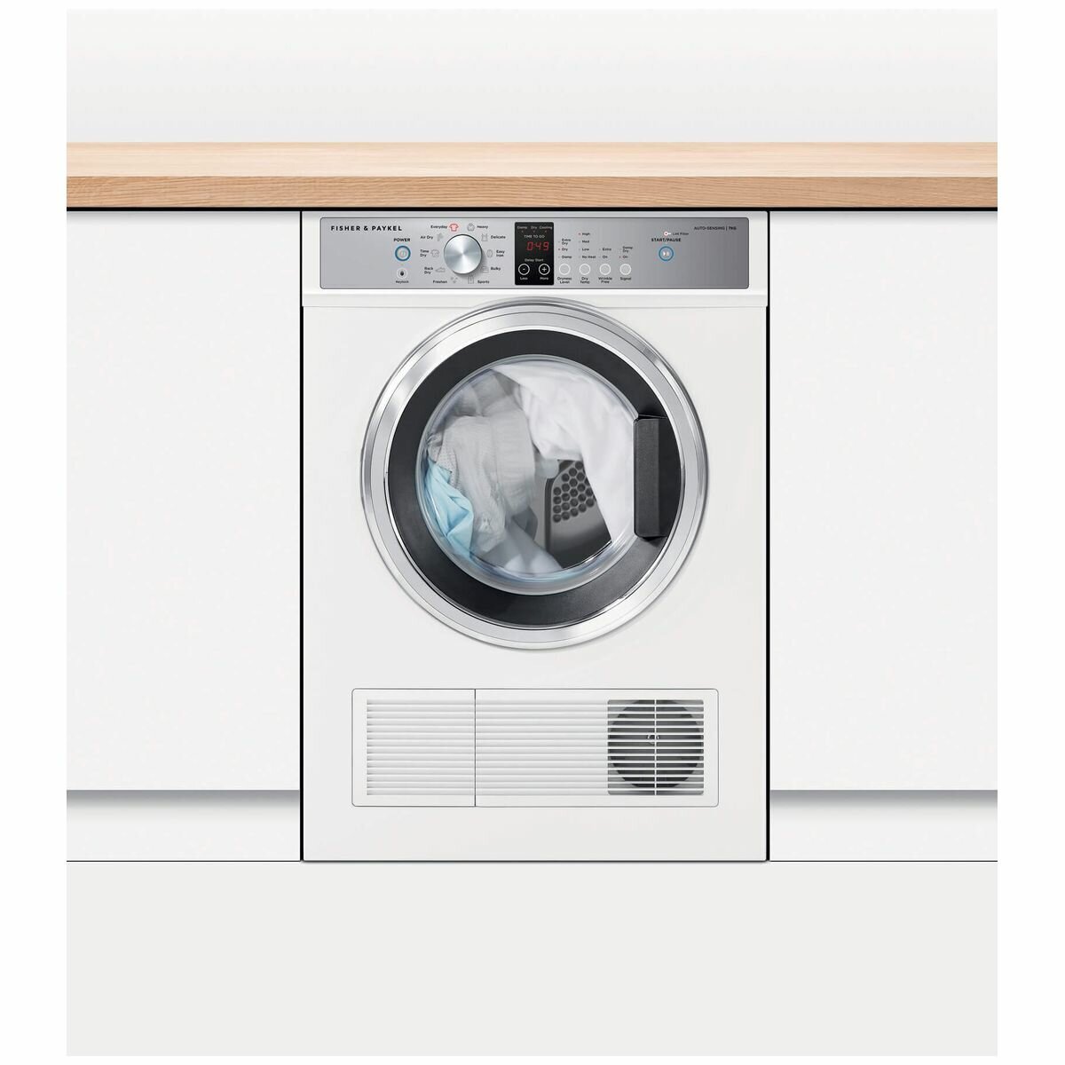 Fisher & Paykel Series 7 7kg Vented Dryer DE7060P2 - Energy Efficient Clothes Dryer for Home & Laundry Room | Perfect for Apartments, Small Families & Space-Saving Solutions