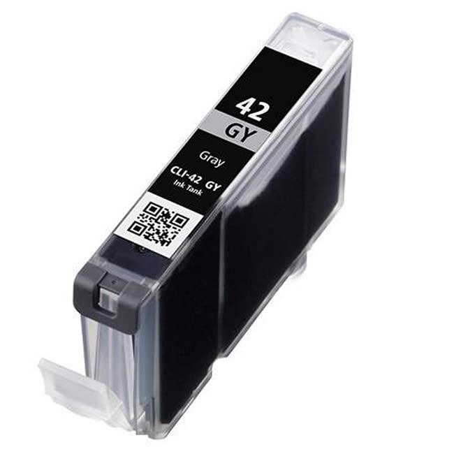 Canon PIXMA PRO 100 Gray Inkjet Cartridge Replacement (CLI-42GY) (6390B002) - High-Quality Compatible Ink for Photo Printing & Professional Documents